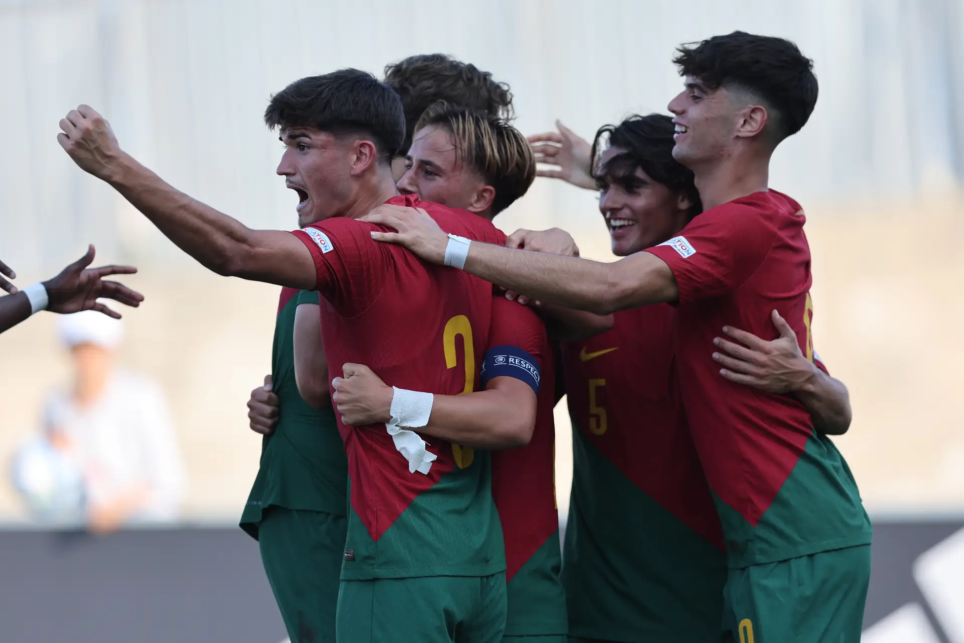 Portugal derrotado pela Itália na final do Europeu de sub-19