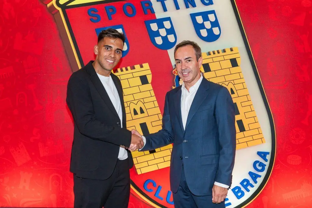 Rodrigo Zalazar é o novo reforço do Sporting de Braga