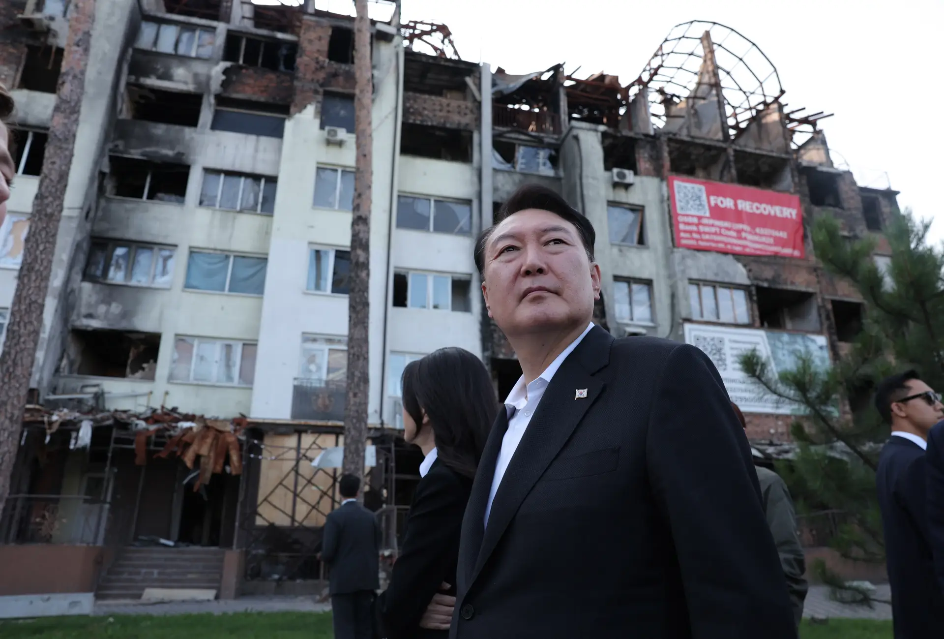 Presidente da Coreia do Sul em visita surpresa à Ucrânia