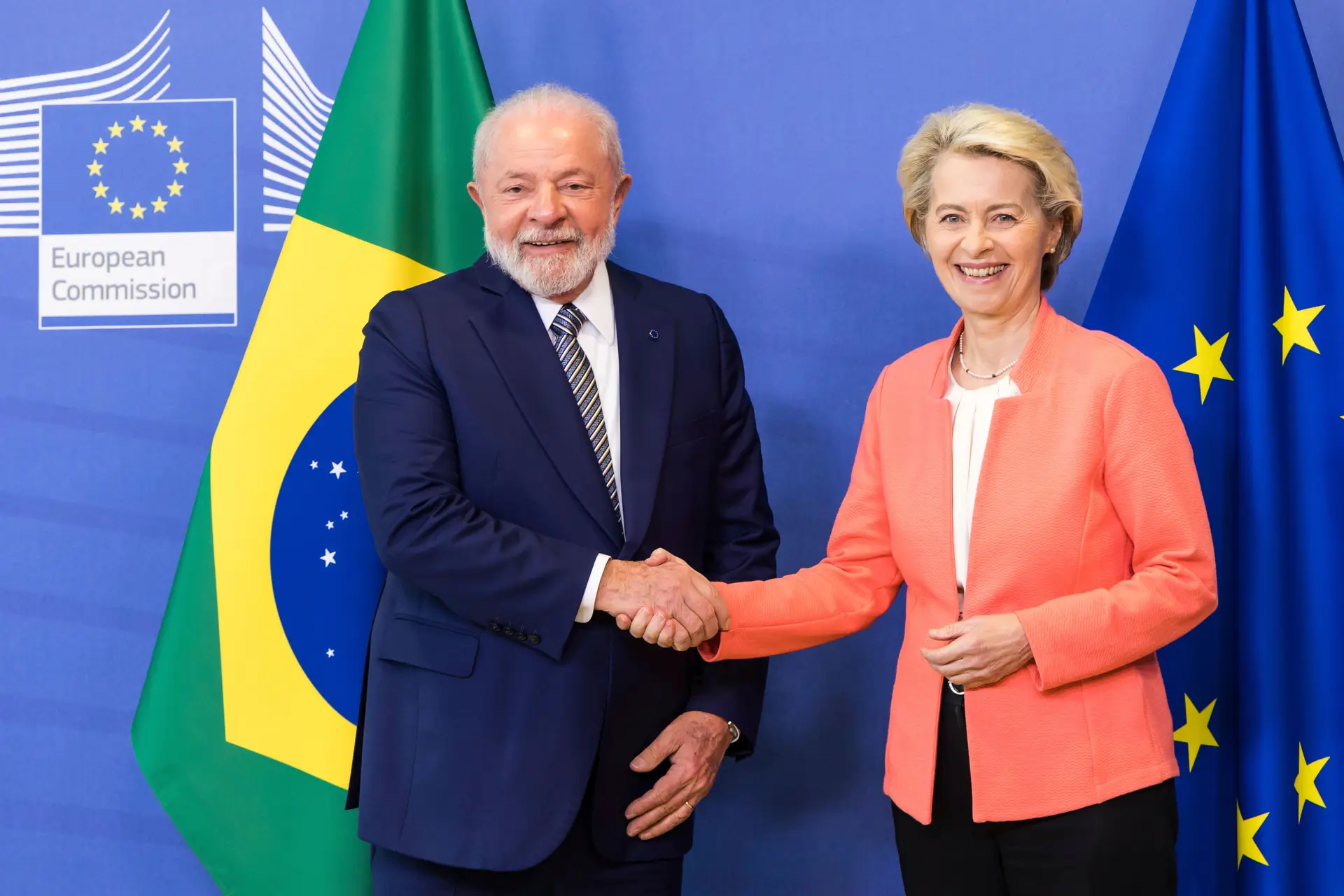 Brasil e UE: Lula fala em regresso "produtivo", von der Leyen saúda aproximação aos "grandes palcos mundiais"
