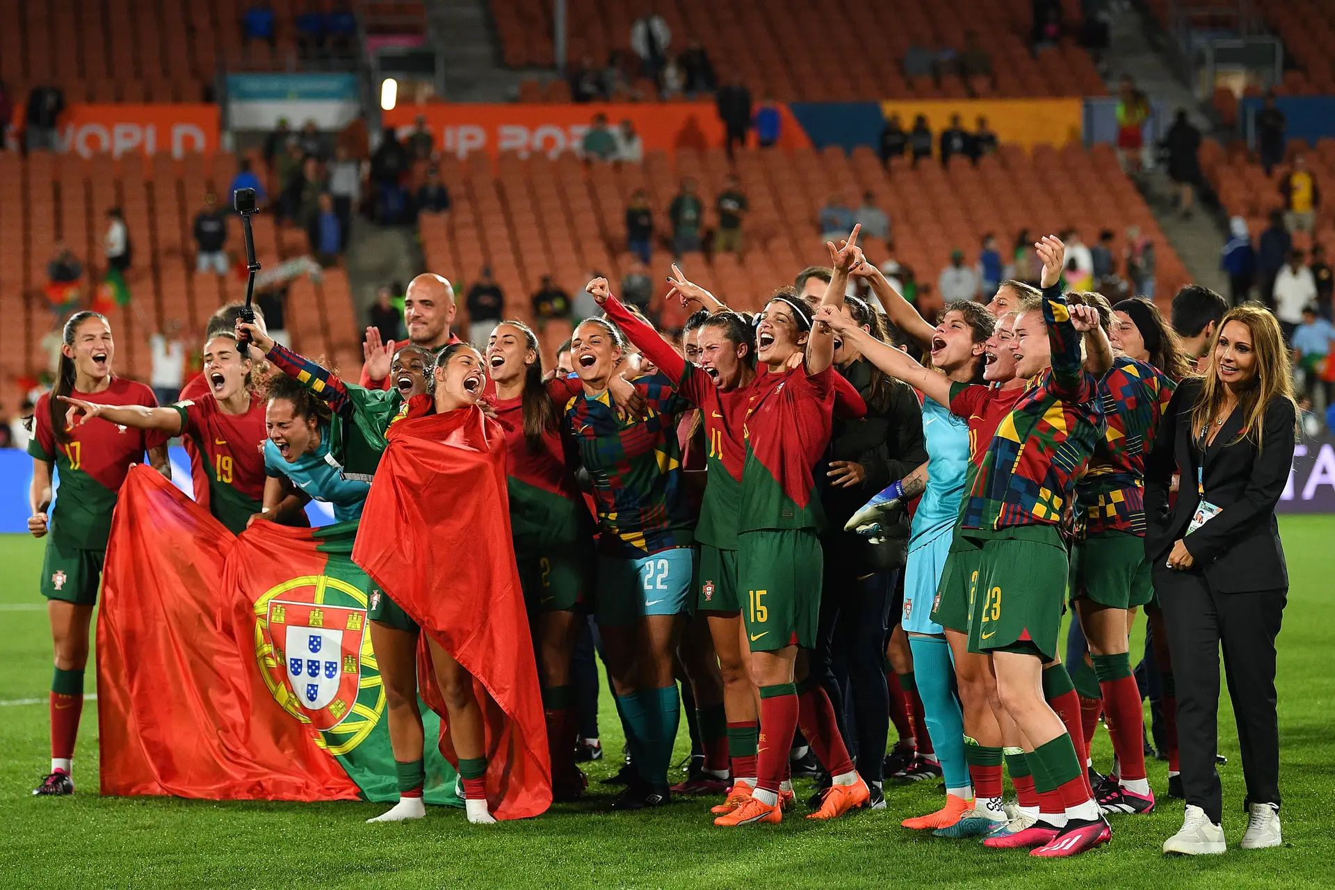 VÍDEO: o primeiro golo de Portugal num Mundial feminino