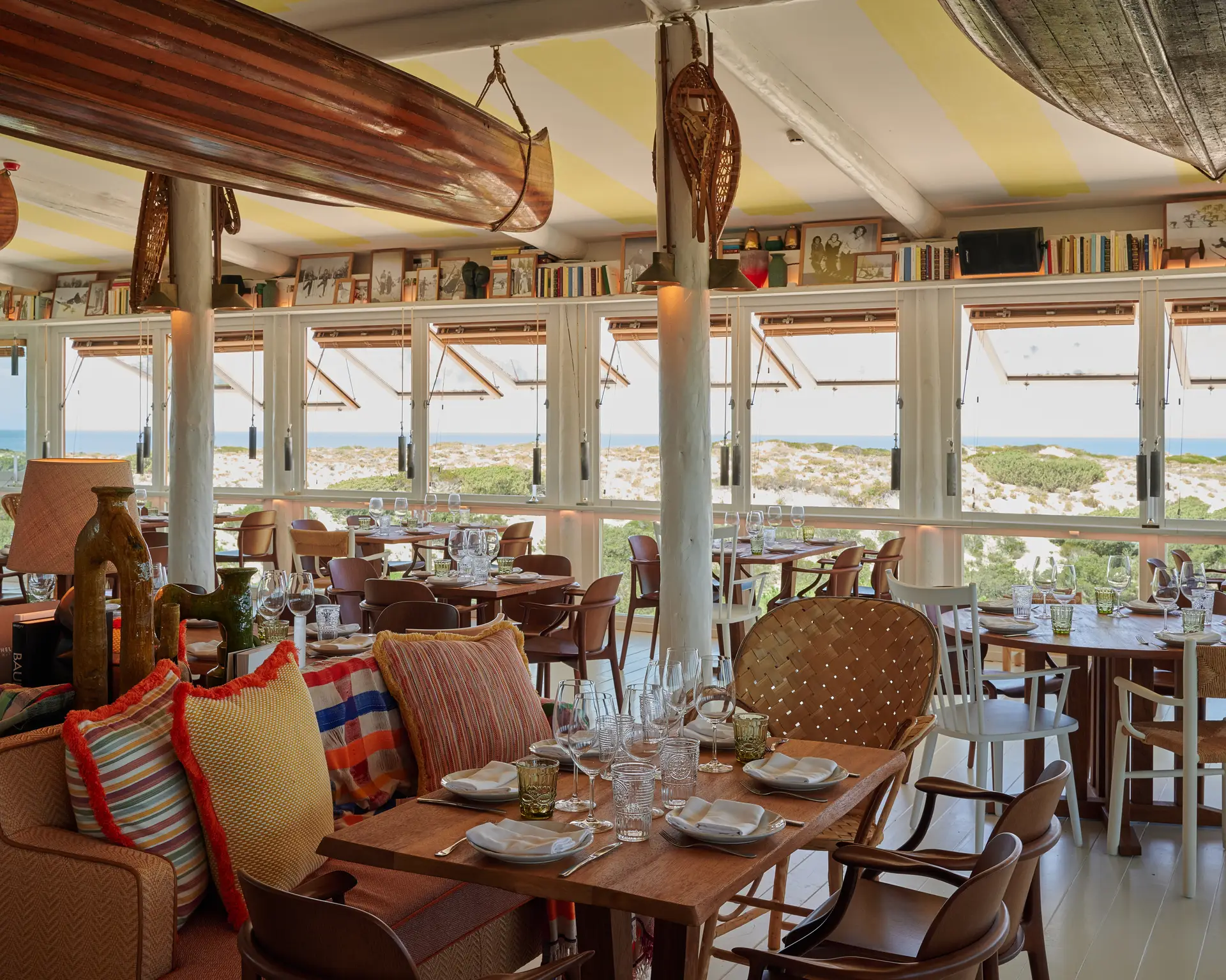 Comporta: um novo restaurante a lembrar um chalé de inverno
