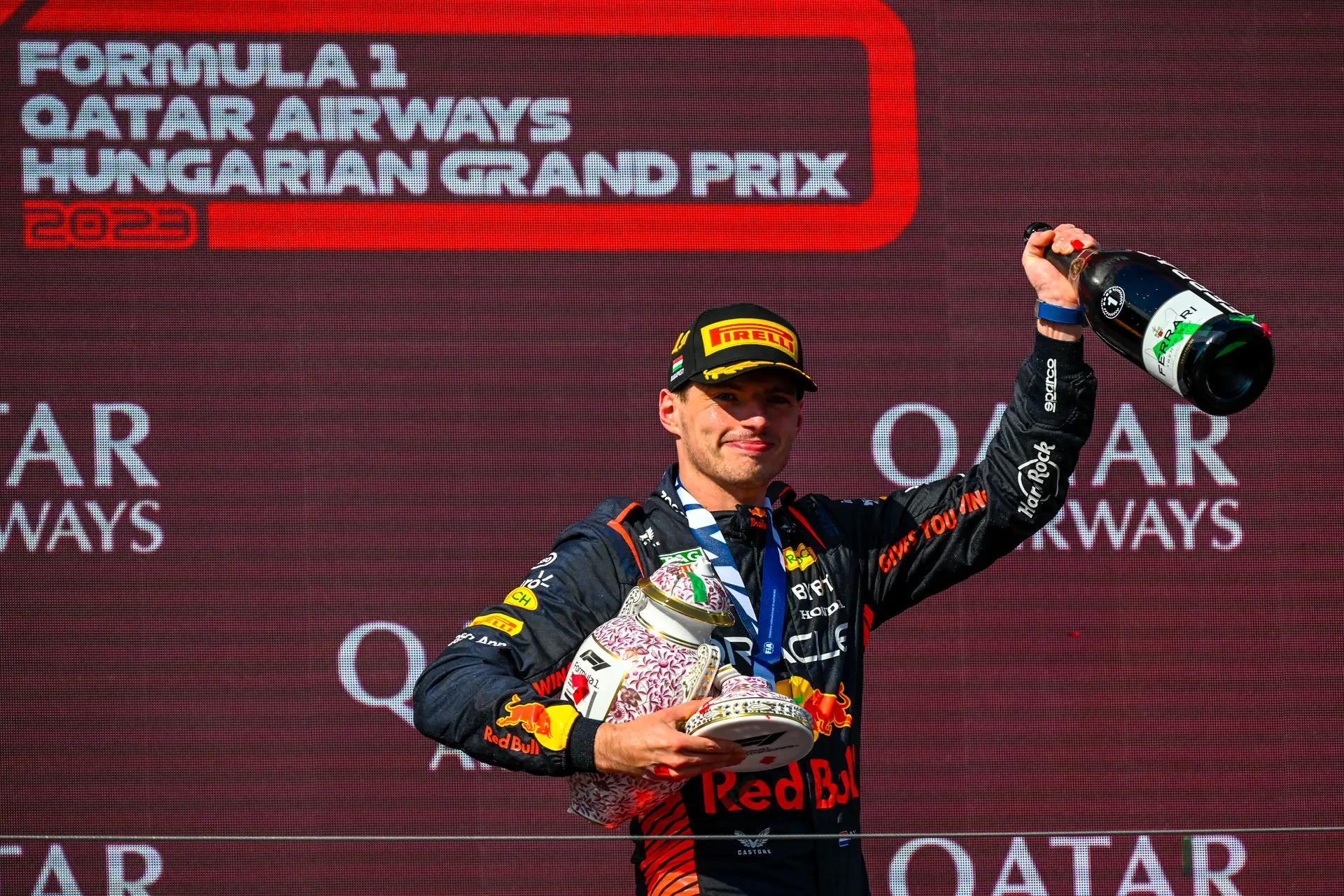 Fórmula 1: Verstappen triunfa na Hungria e Red Bull vence pela 12.ª vez consecutiva
