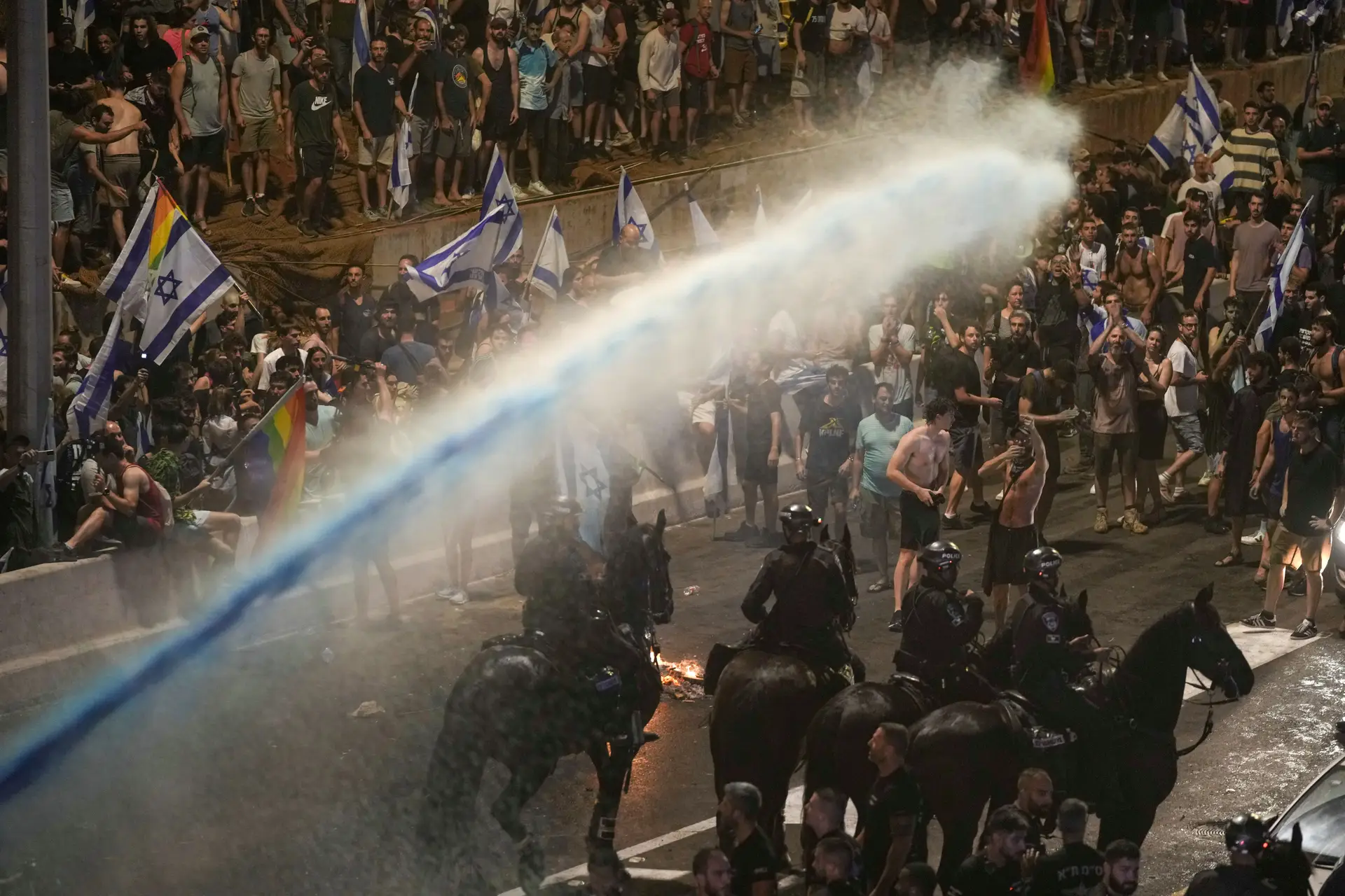 Israel: mais de 20 pessoas detidas em protestos contra a reforma judicial