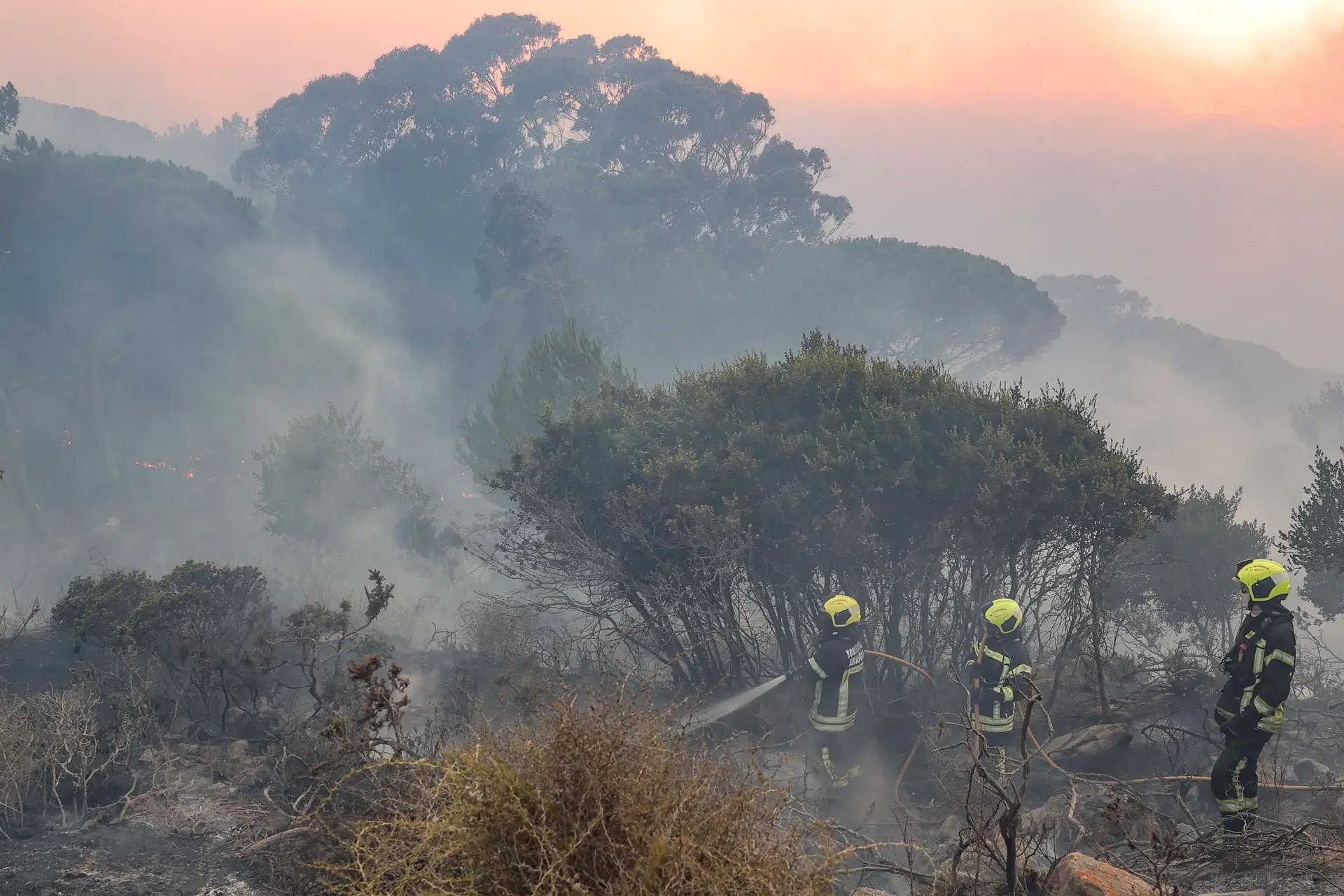 Fogo em Cascais dado como dominado, retomada circulação na A5