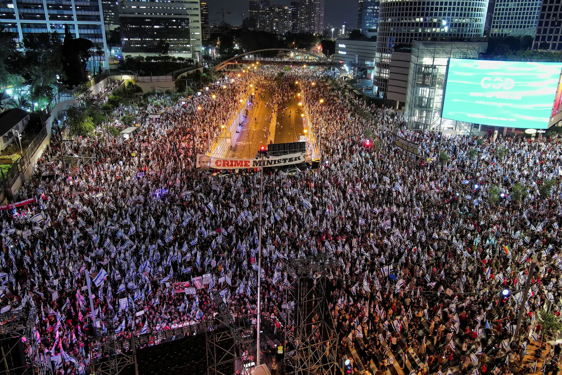 Situação é "muito perigosa": novos protestos em Israel contra a reforma judicial
