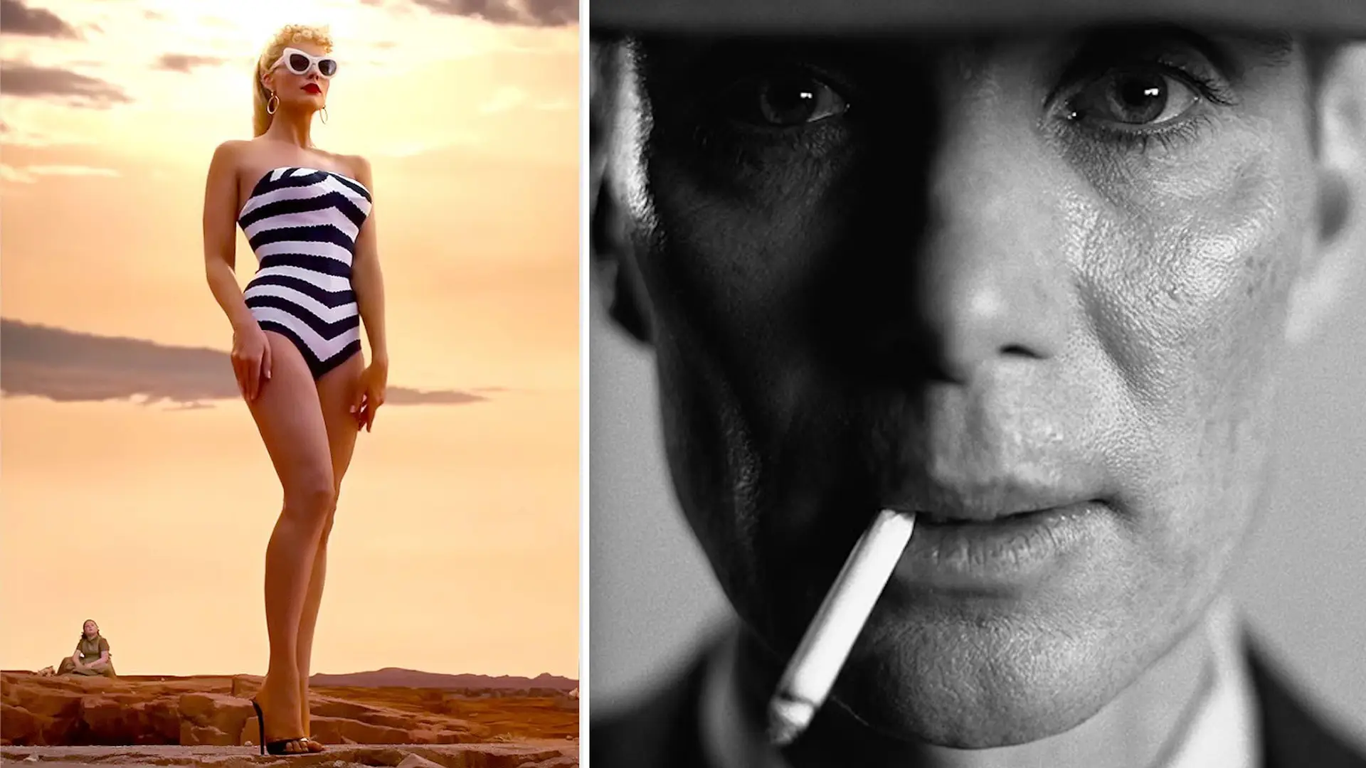 Margot Robbie ("Barbie") e Cillian Murphy ("Oppenheimer"): é preciso repensar a distribuição e exibição dos filmes