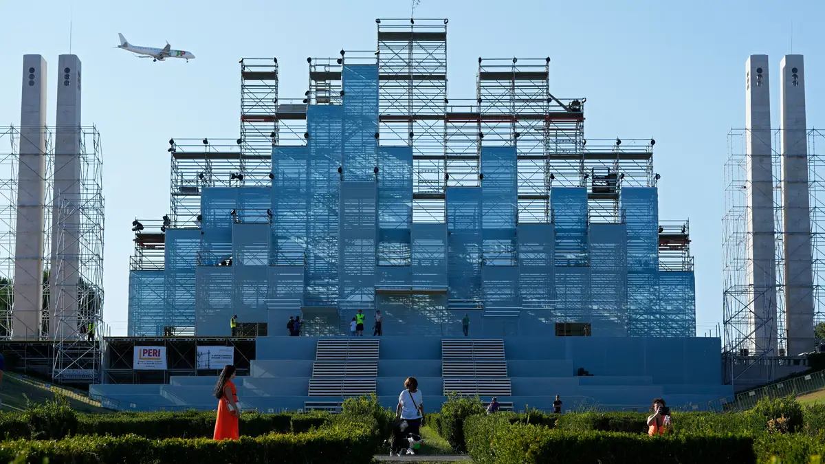 Parque Eduardo  VII prepara-se para receber a Jornada Mundial da Juventude 