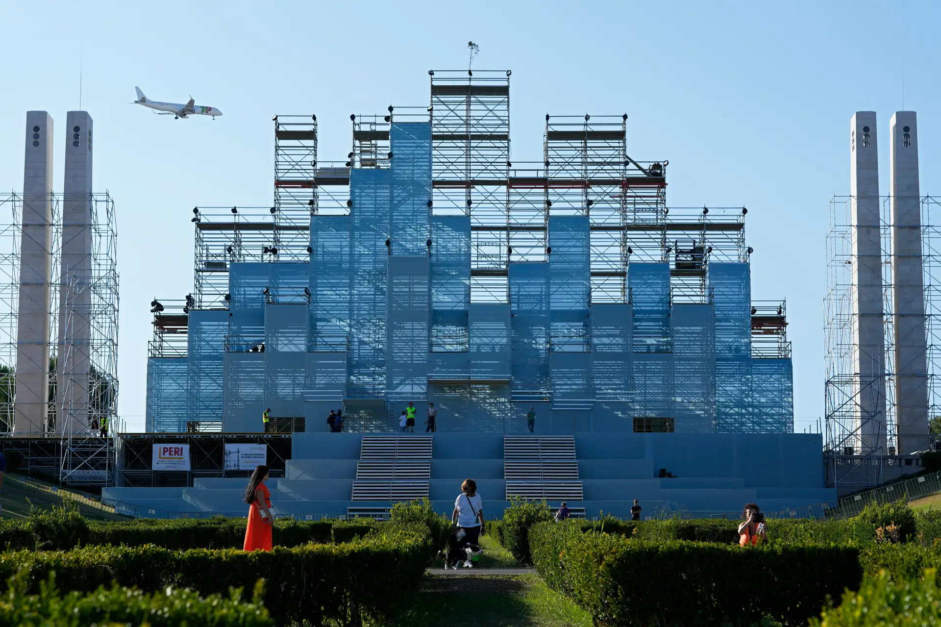 Parque Eduardo  VII prepara-se para receber a Jornada Mundial da Juventude 
