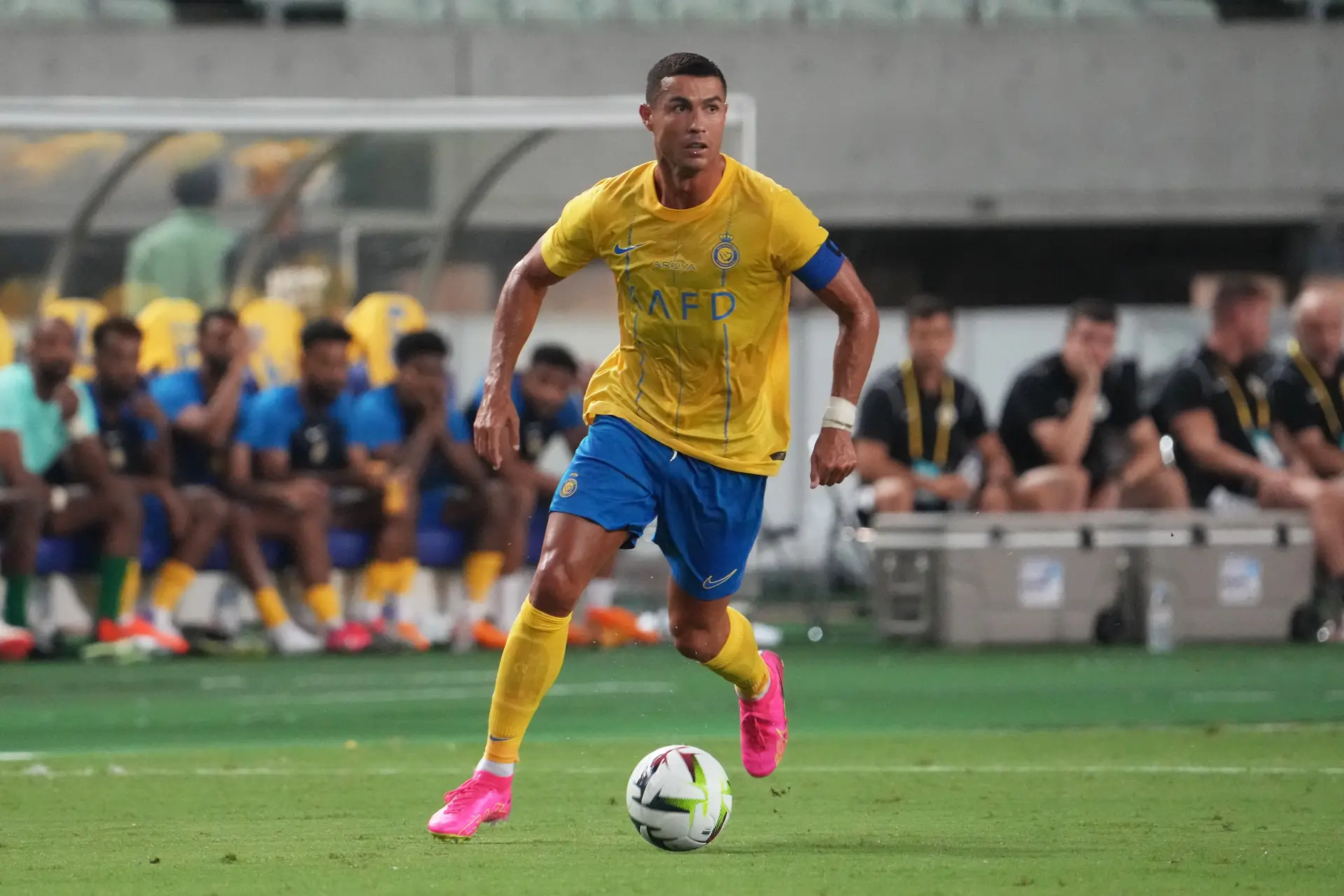 Cristiano Ronaldo marca pela 22.ª época consecutiva em vitória do Al Nassr