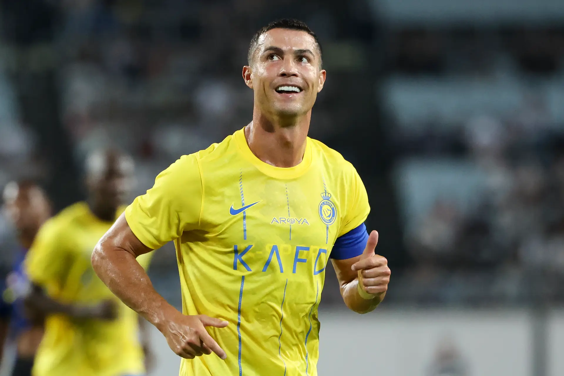 Com mosaico para Cristiano Ronaldo, Al-Nassr vence o Damac pelo