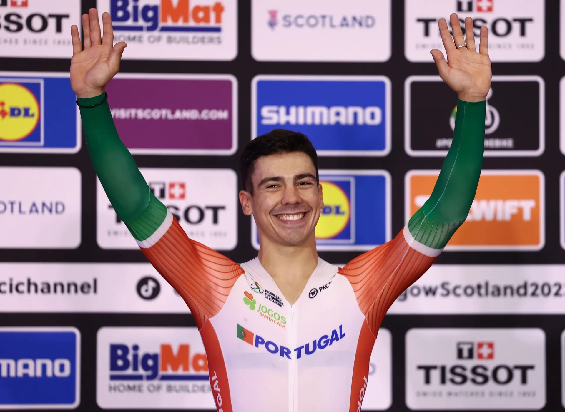 Ciclismo: Presidente da República felicita campeão mundial Iúri Leitão