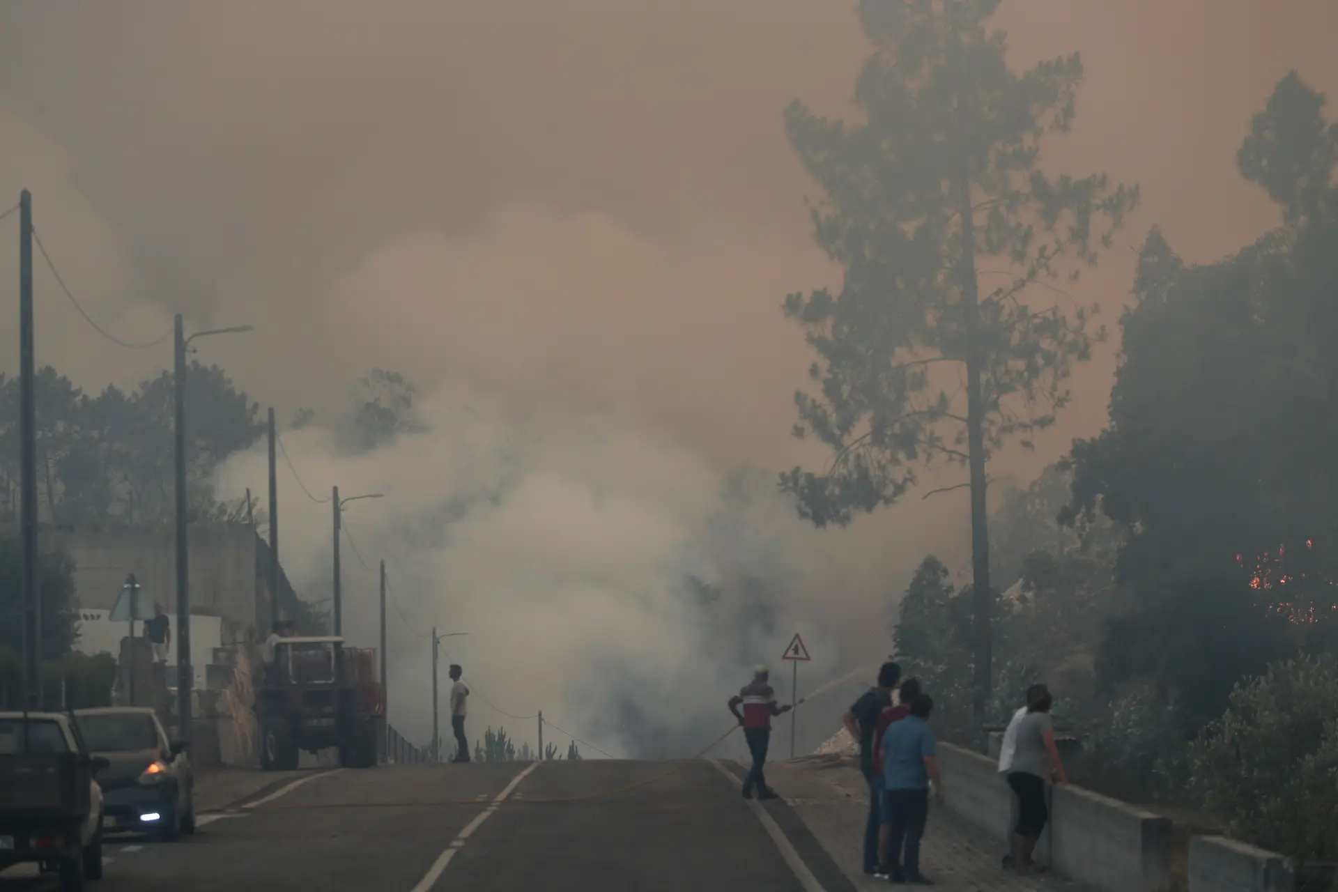 "Há um criminoso" a provocar incêndios em Leiria, denuncia autarca