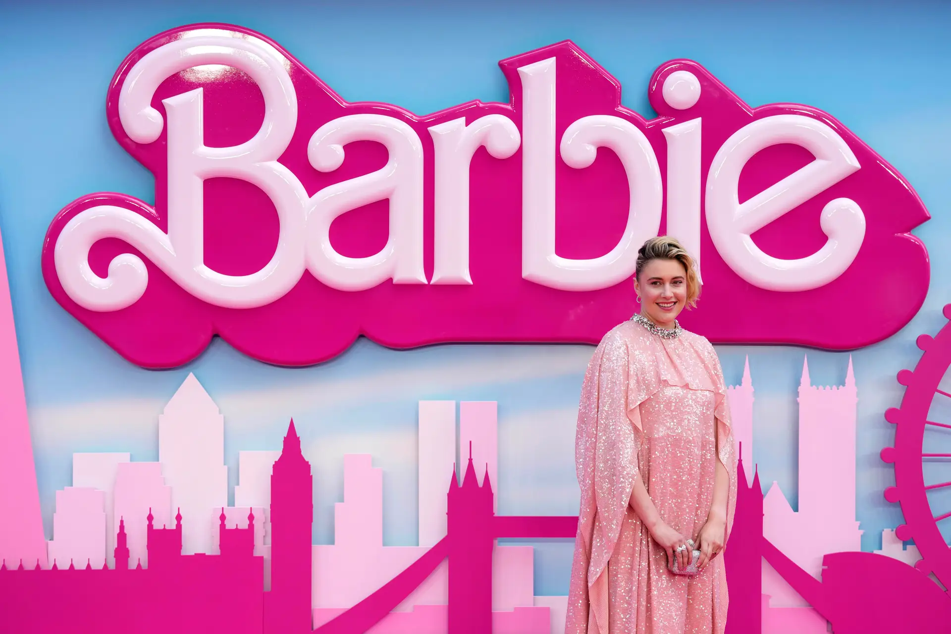 Convite Barbie Filme para editar