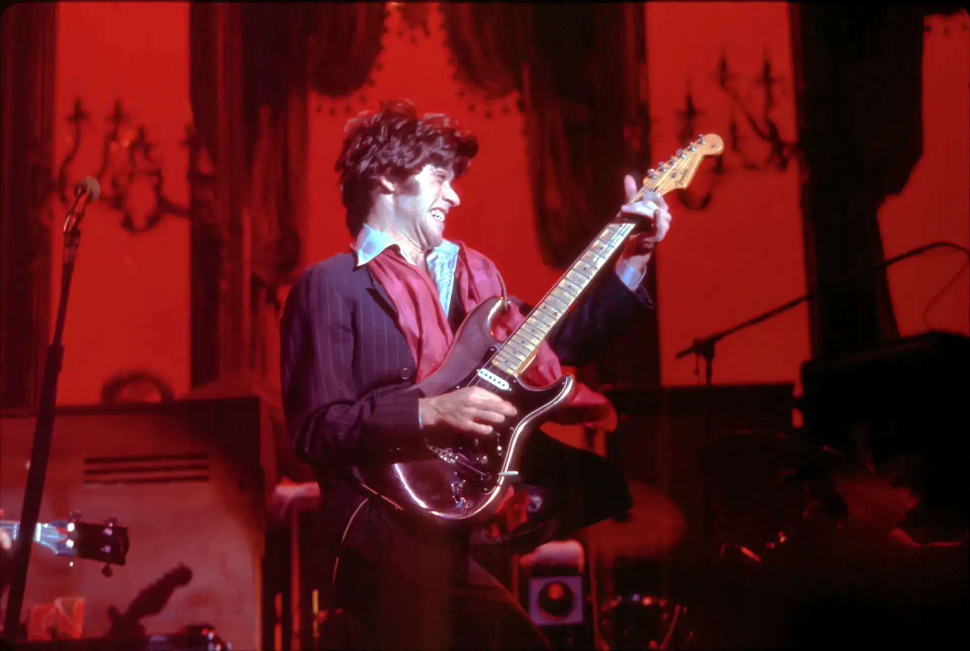 Robbie Robertson em "The Last Waltz": um filme lançado em 1978, um concerto do dia 25 de novembro de 1976