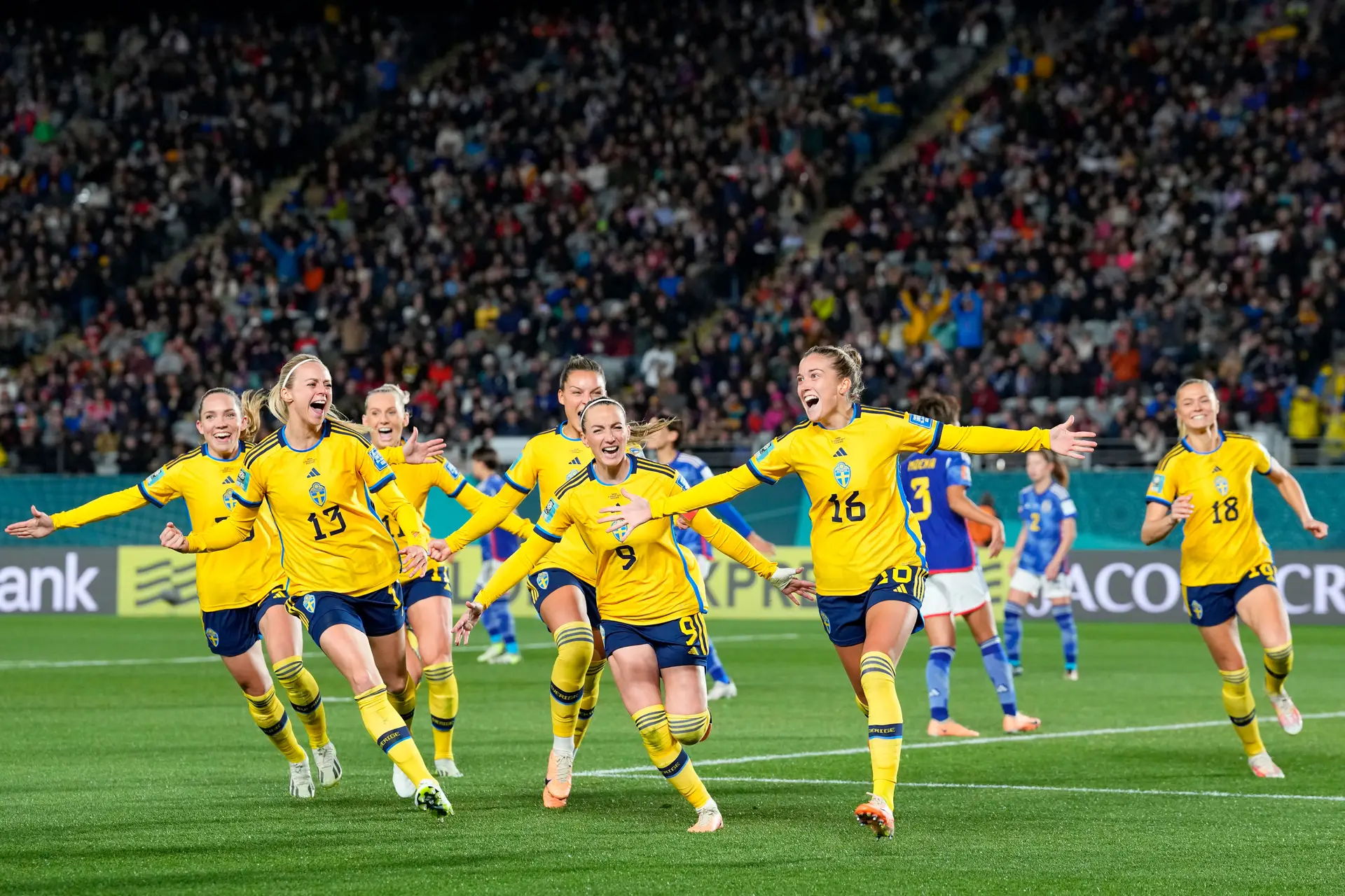 Mundial feminino: Suécia elimina Japão e está nas meias-finais