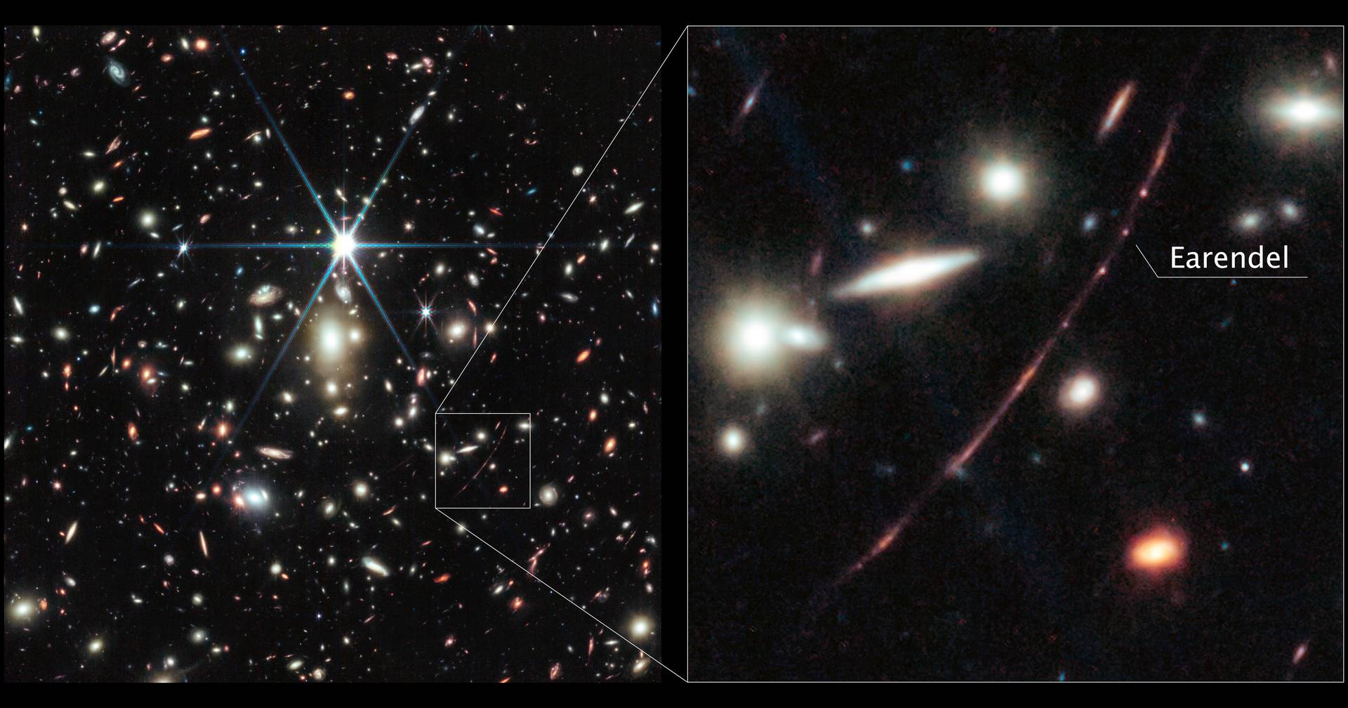 La estrella más lejana y una galaxia fantasmal en las mejores imágenes de la Tierra y el espacio