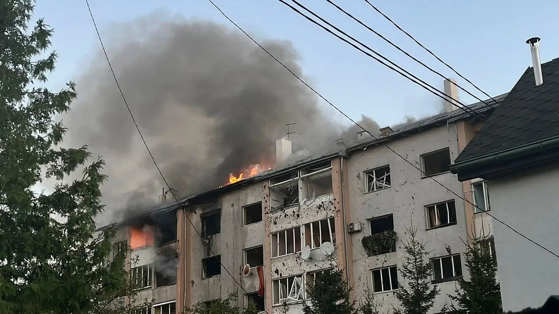 Ataque russo contra Lviv 15 de agosto 2023