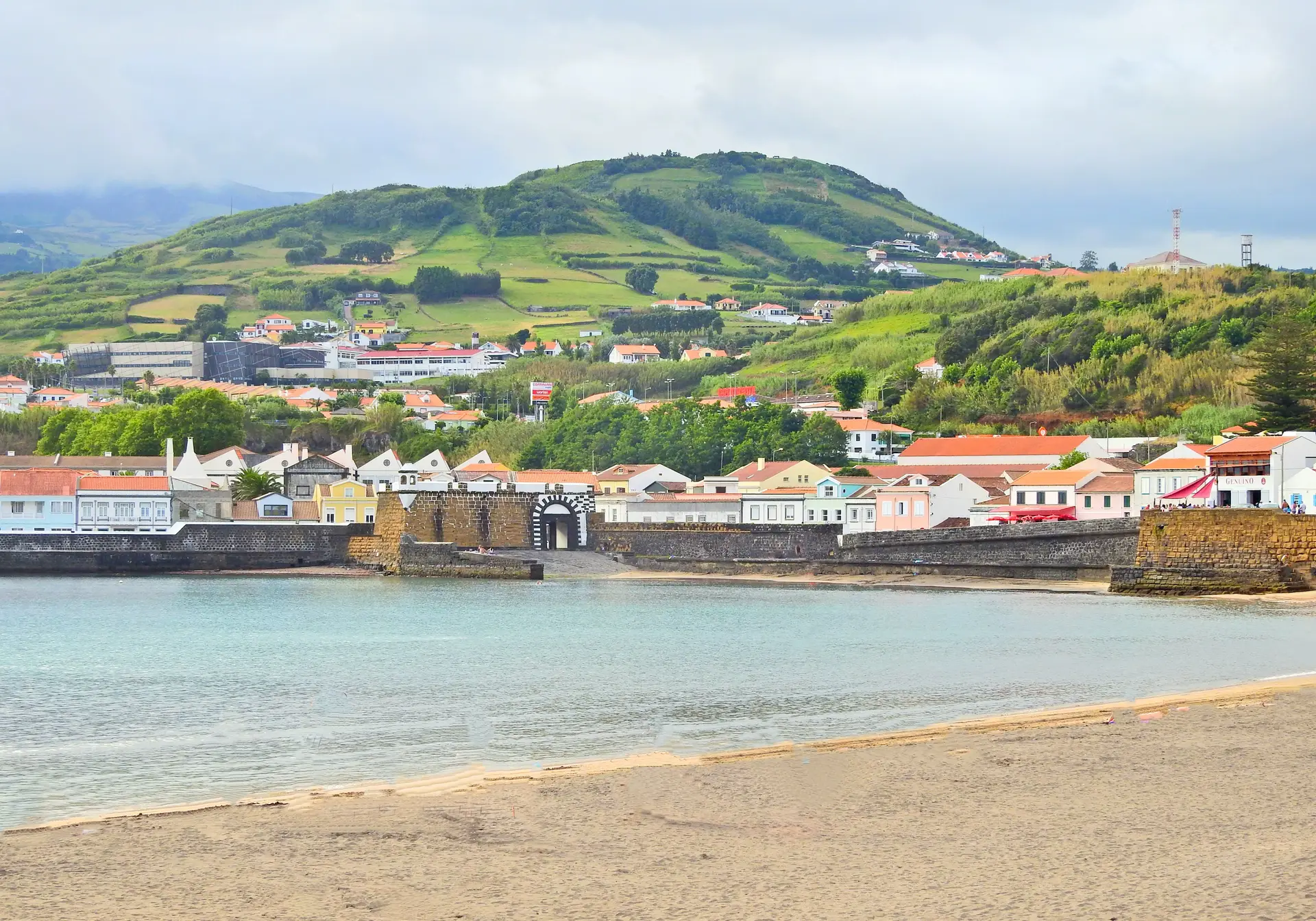 Praia Porto de Pim nos Açores