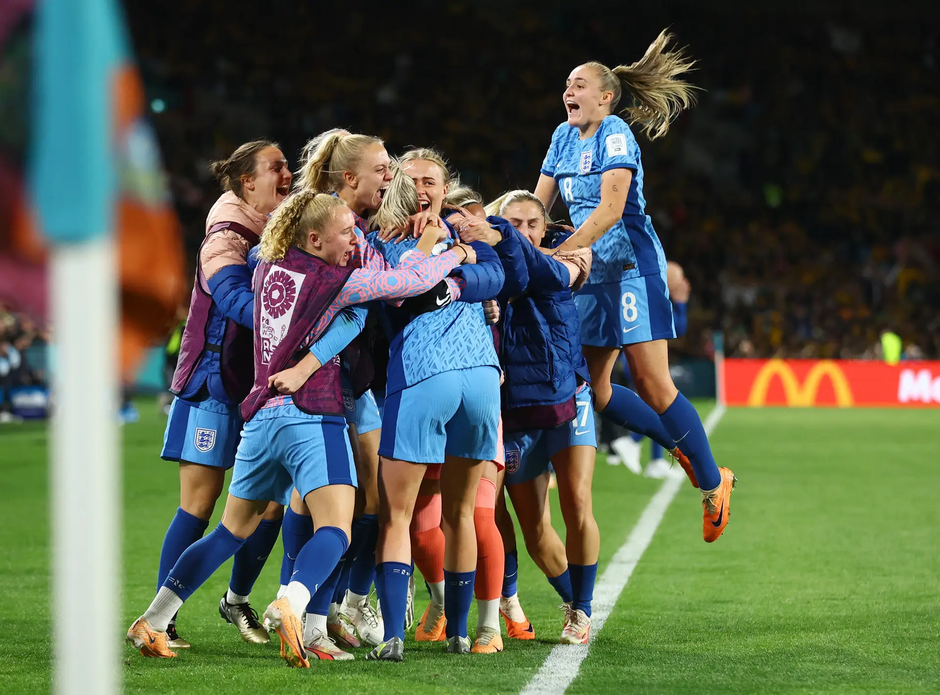 Mundial feminino: Inglaterra vence Austrália e avança para a final