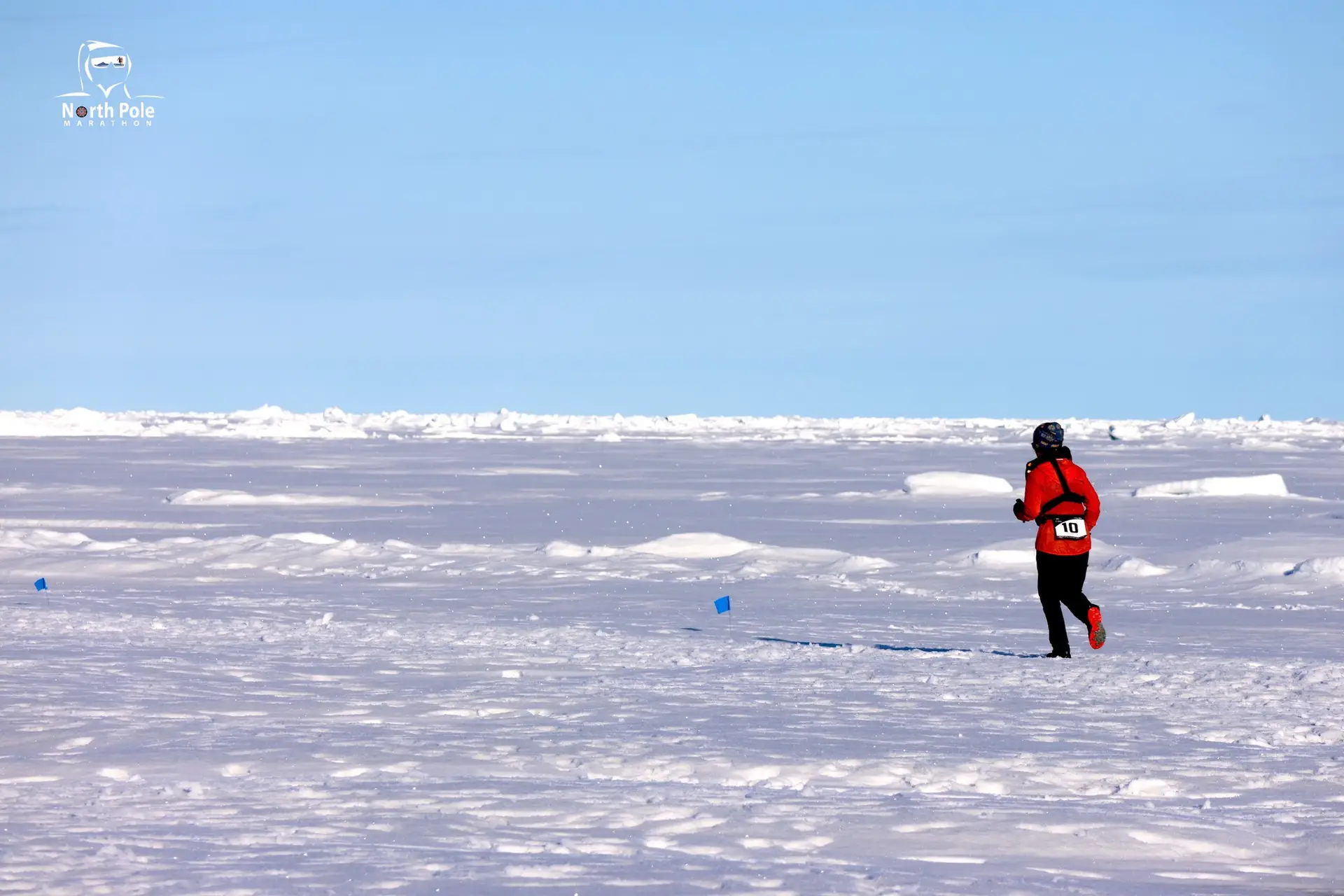 Maratona do Polo Norte realizou-se pela primeira vez no verão