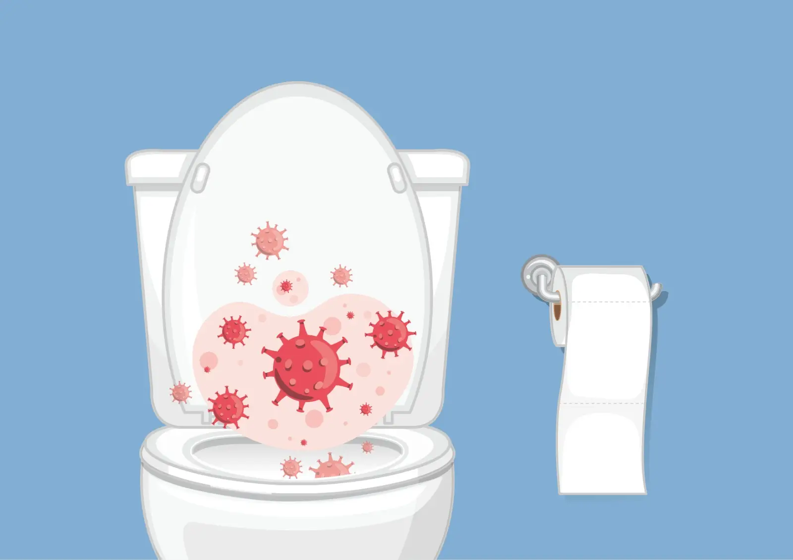 Porque se deve fechar sempre o tampo da sanita antes de puxar o autoclismo?