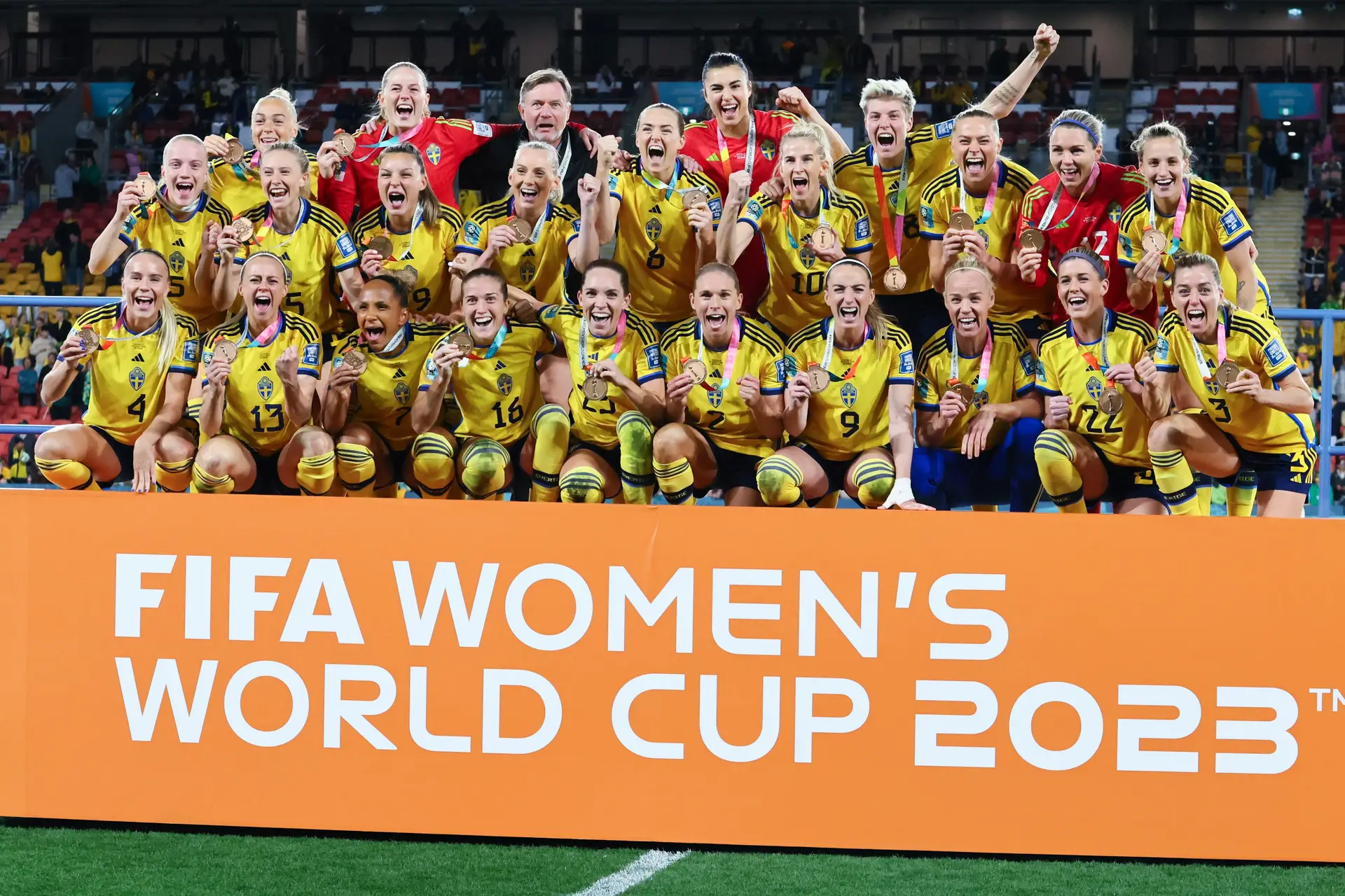 Mundial de futebol feminino: Suécia garante terceiro lugar