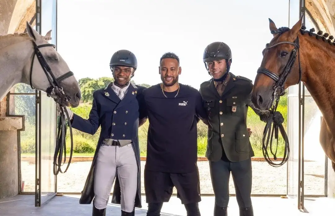 Neymar esteve em Portugal na última semana