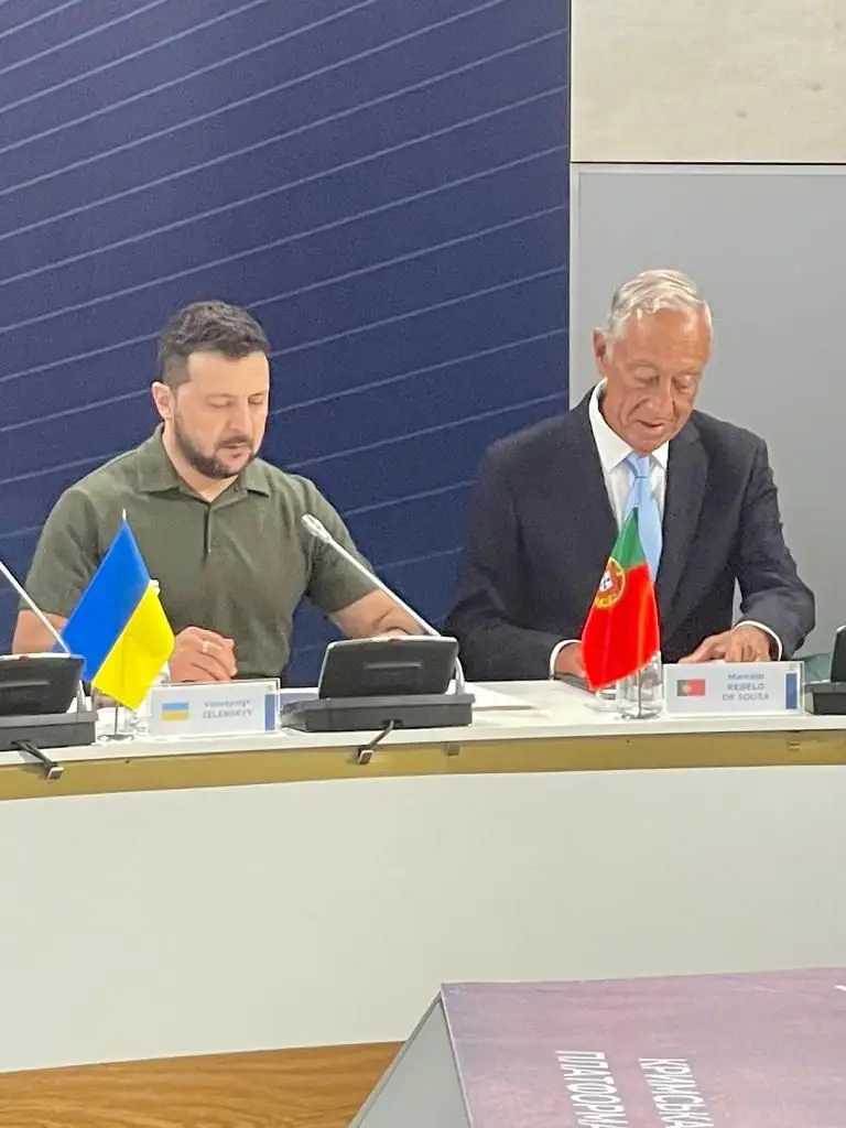 Marcelo Rebelo de Sousa já esteve lado a lado com Zelensky
