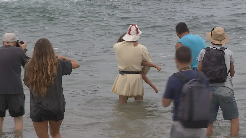 Banho Santo em Esposende (Braga)