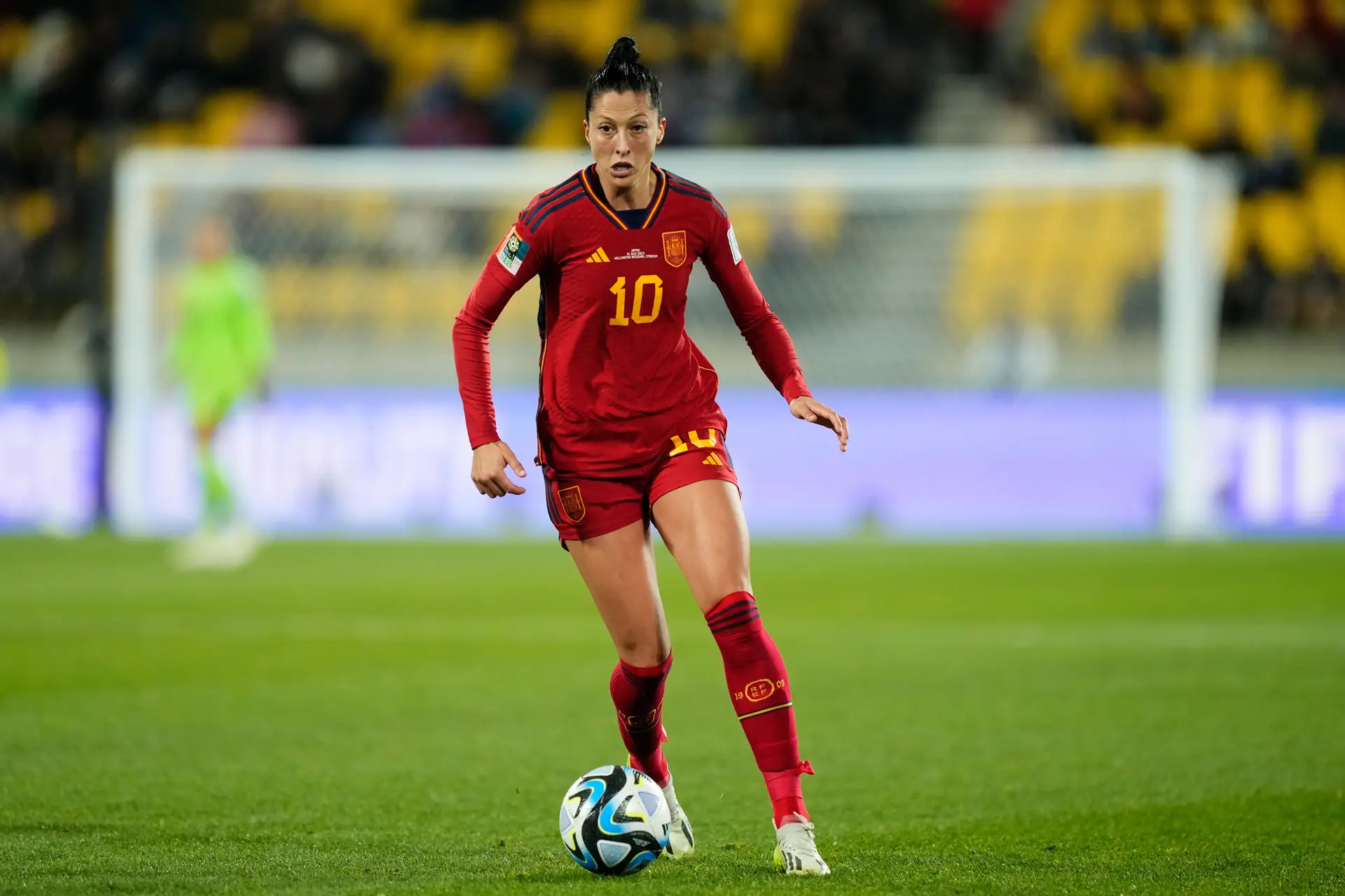 A jogadora da seleção espanhola de futebol Jenni Hermoso