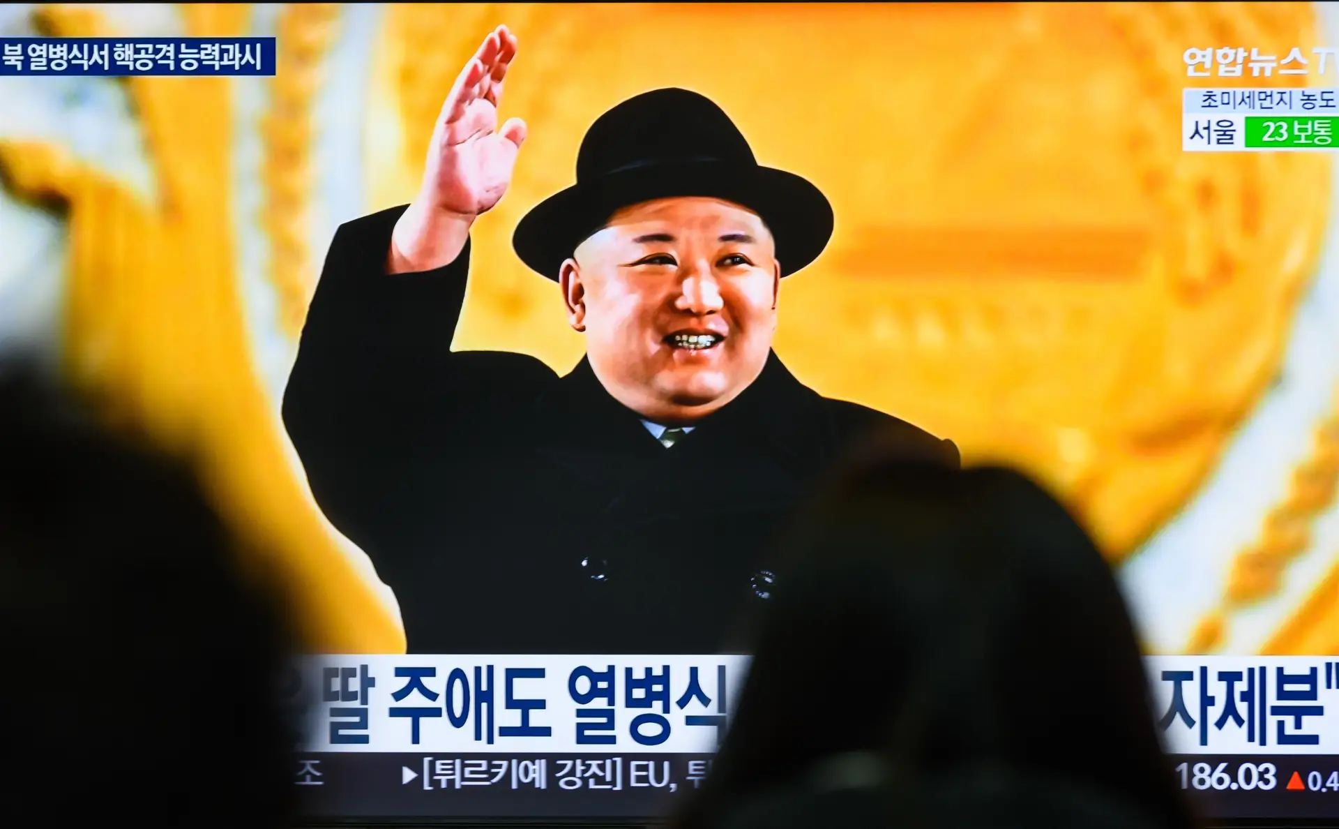 O líder da Coreia do Norte, Kim jong-un