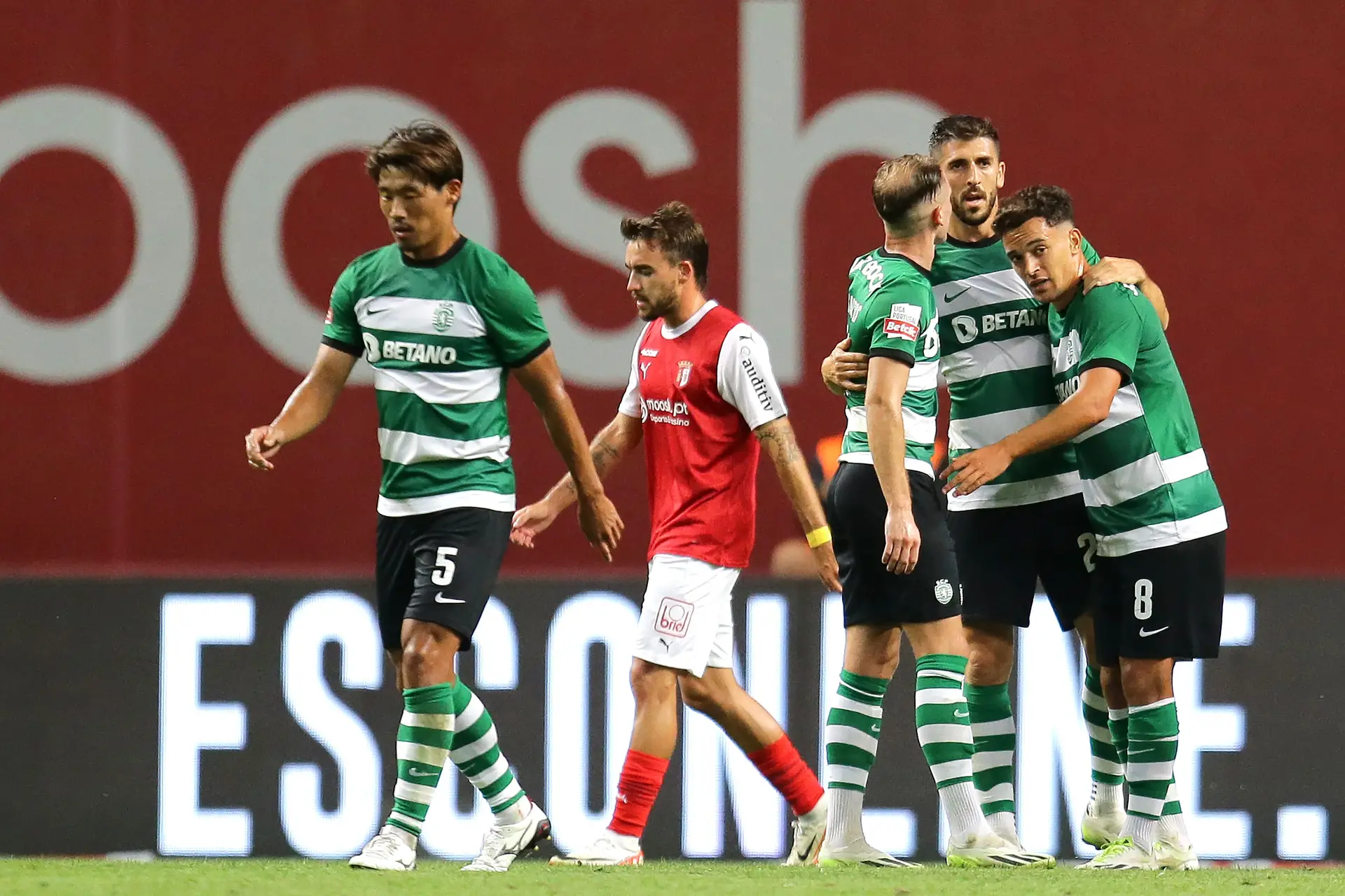 Sporting e SC Braga empatam a uma bola