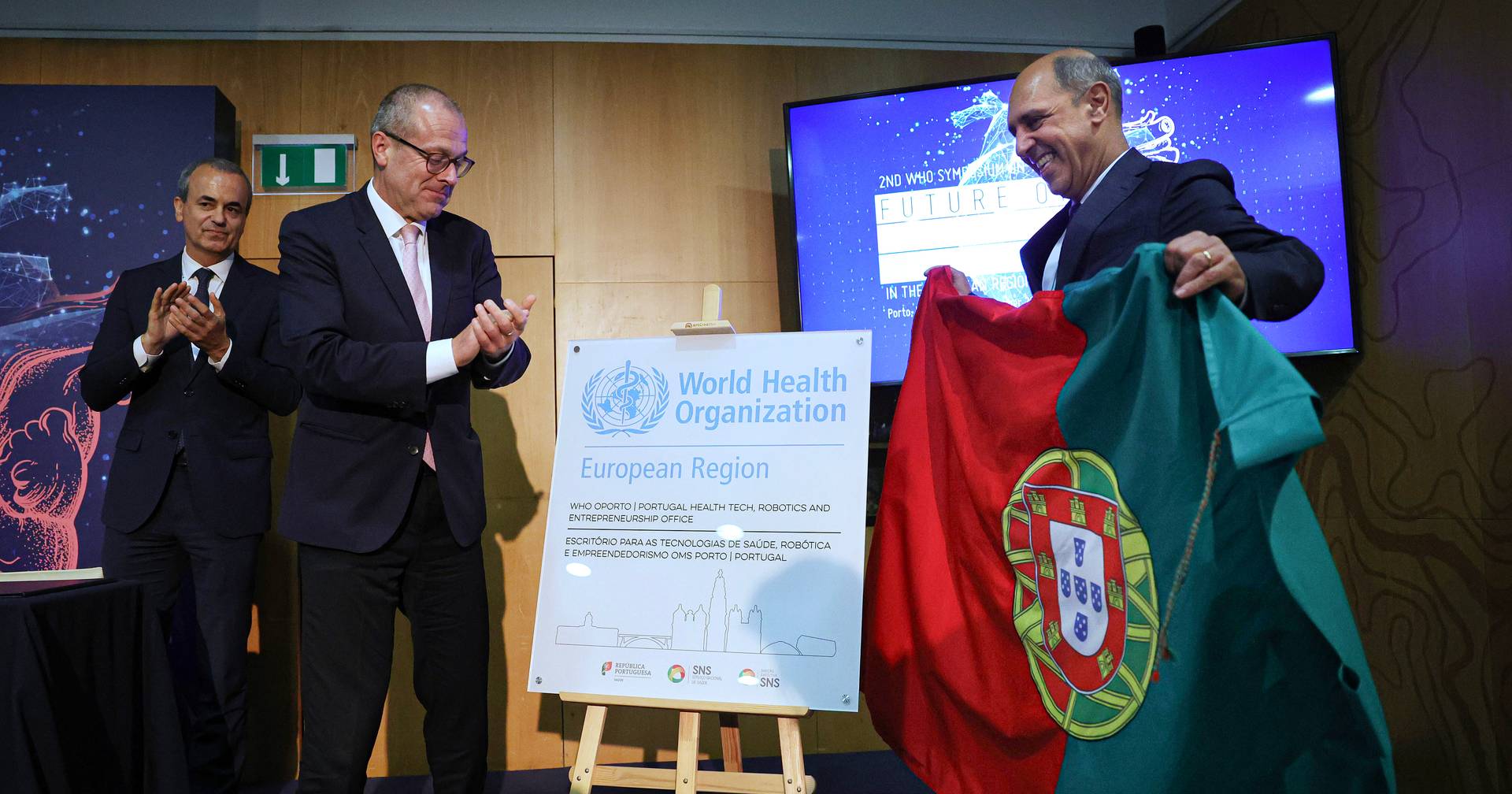 OMS abre balcão no Porto para tecnologia da saúde