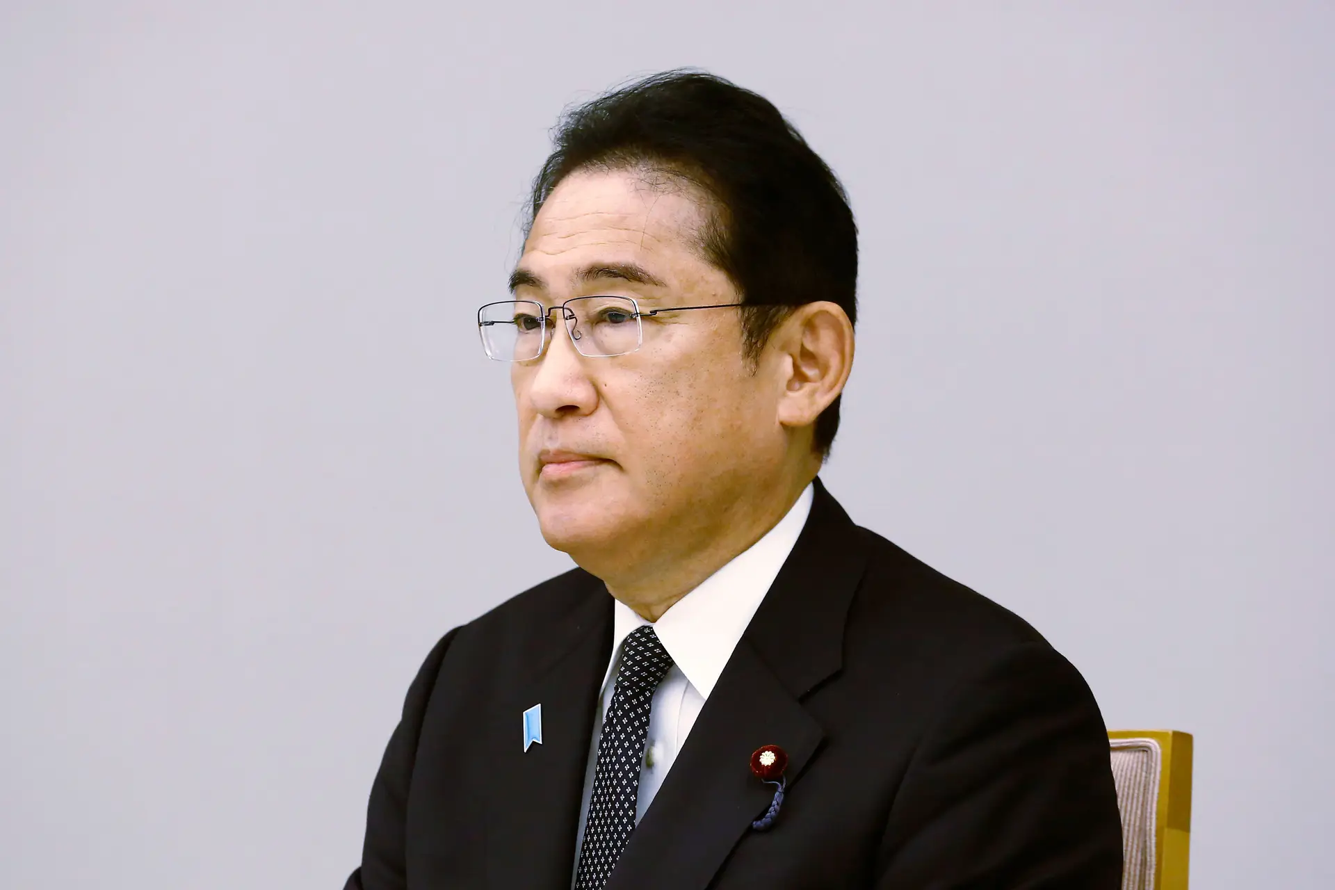 O primeiro-ministro do Japão, Fumio Kishida