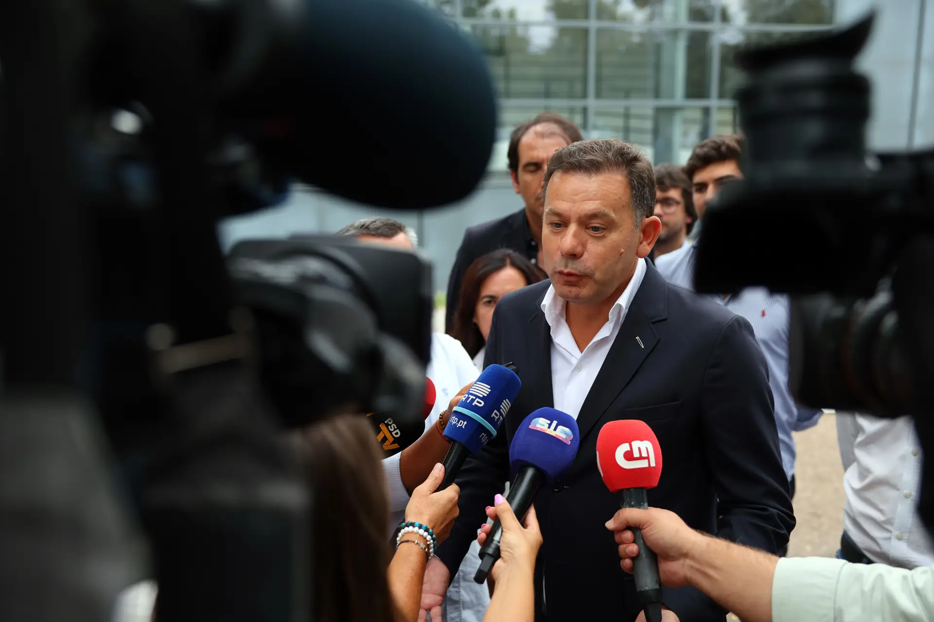 O presidente do PSD, Luís Montenegro