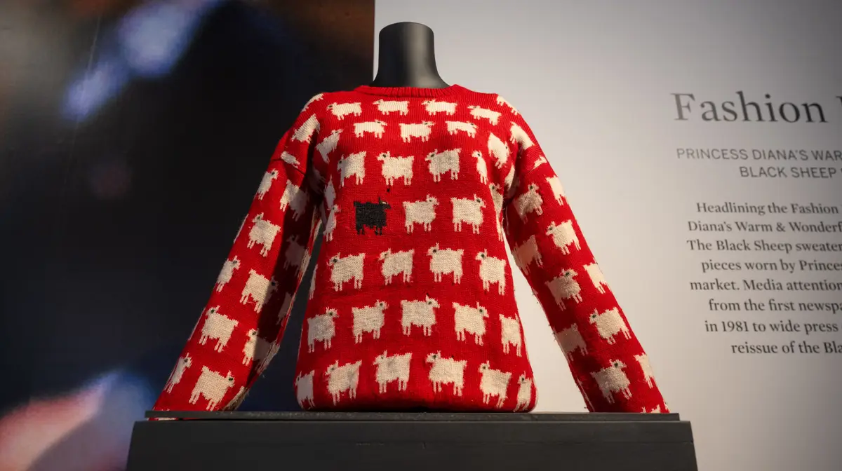 Camisola que pertenceu à princesa Diana vai a leilão