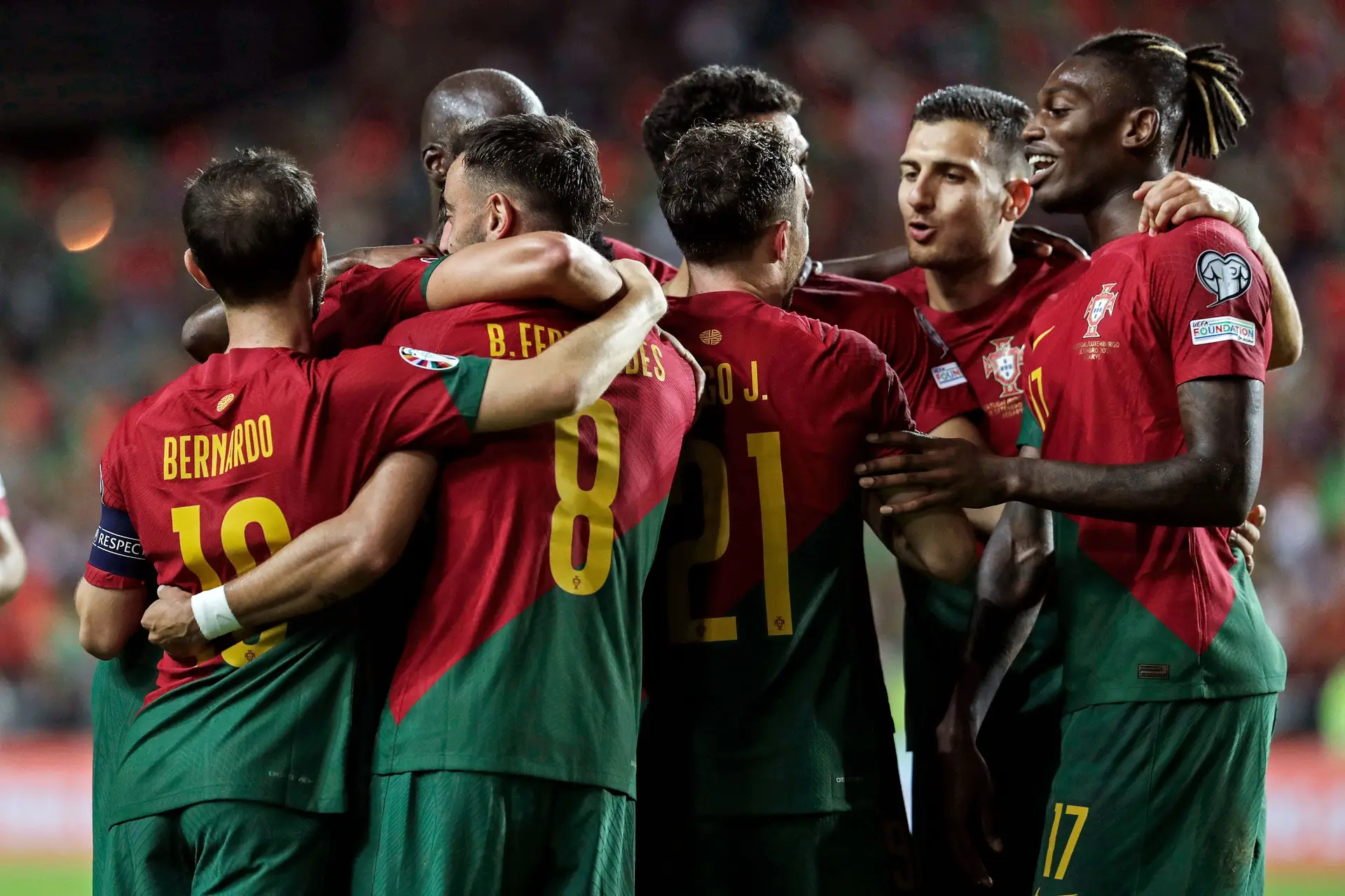 Portugal esmaga Luxemburgo e segue invicto rumo ao Euro 2024