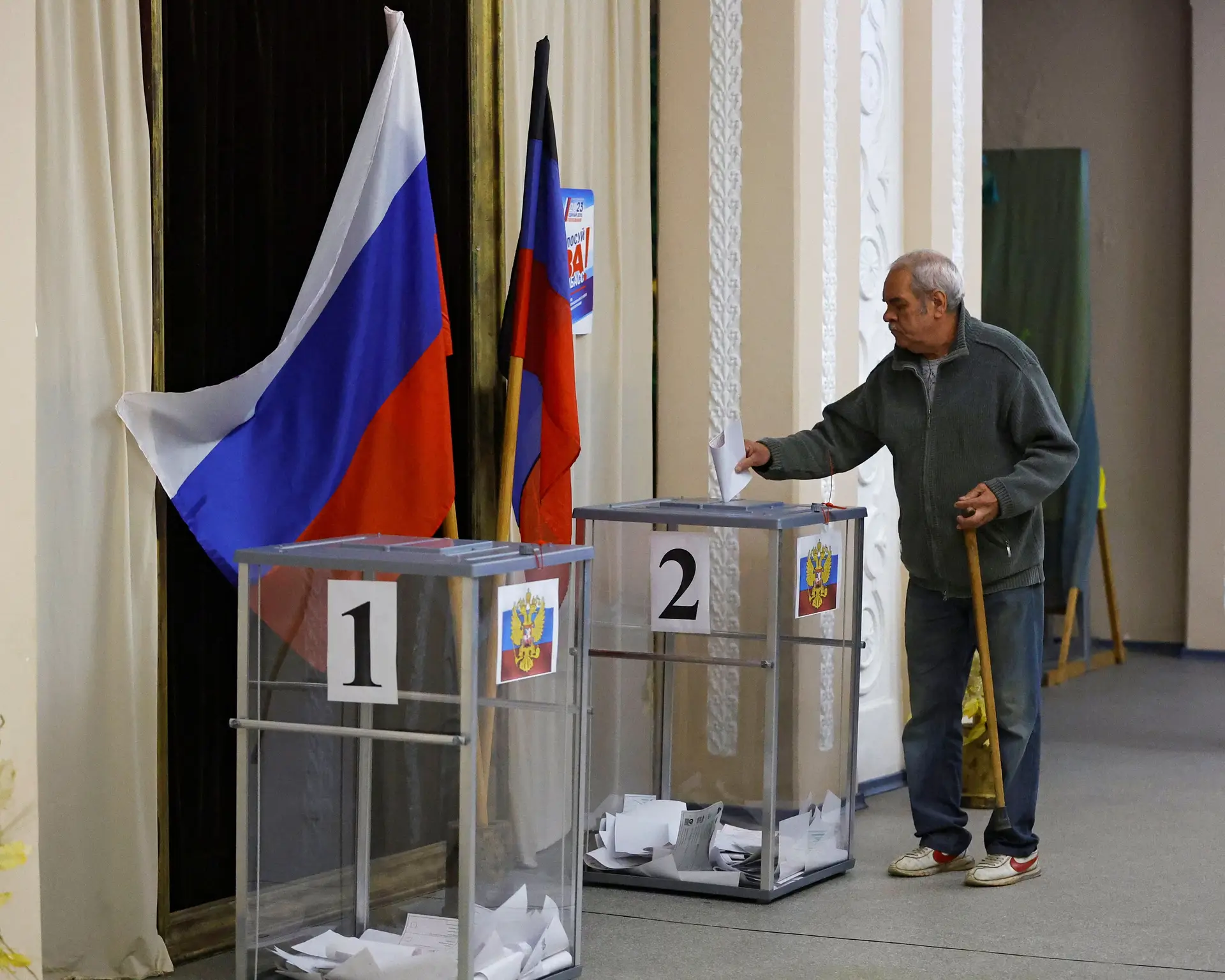 Ucrânia: Partido de Putin venceu eleições nas regiões ocupadas, garante a Rússia