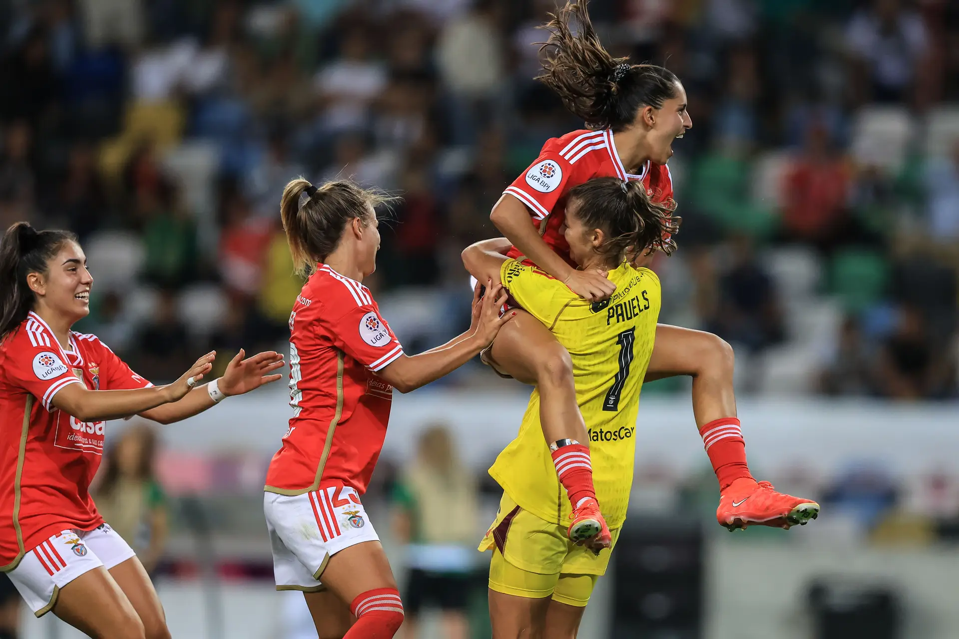 Benfica no feminino. Ainda agora chegou e já bate recordes