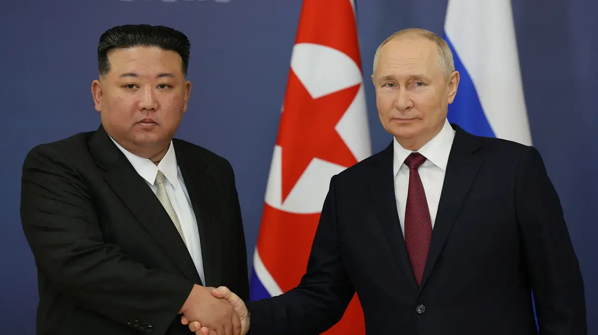Líder norte-coreano e Presidente da Rússia