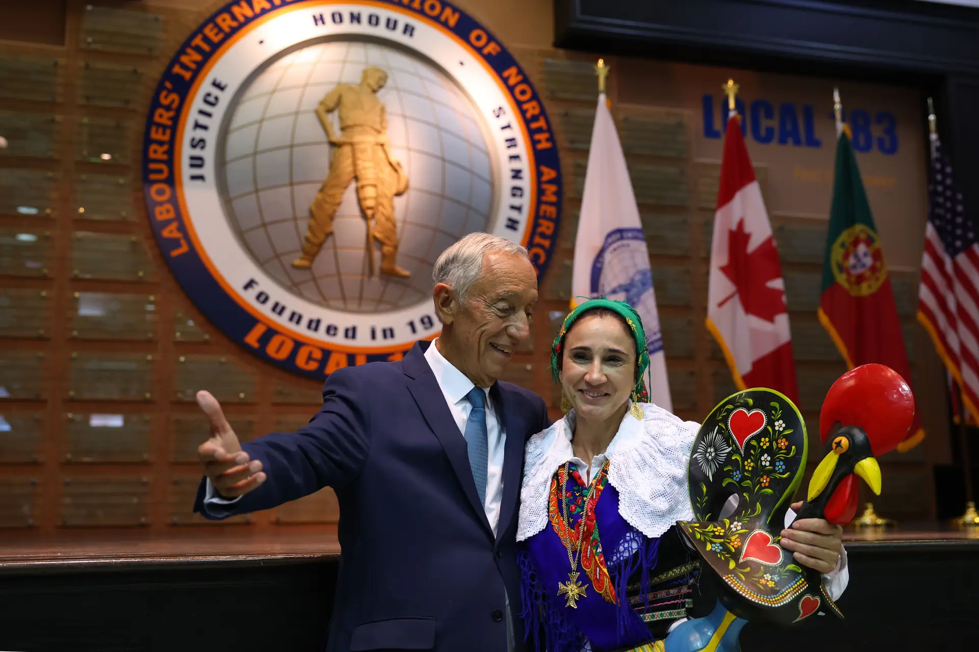 Canadá: Marcelo termina visita oficial com ida a "Little Portugal" e mural de Vhils