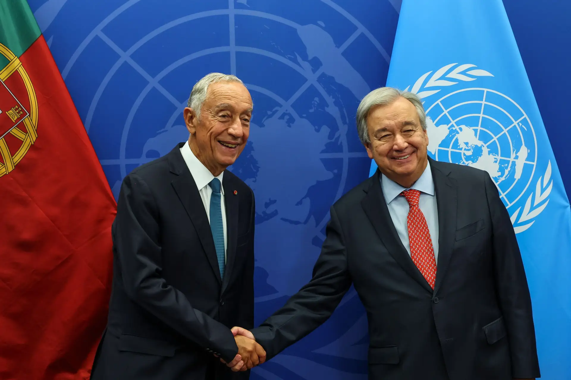 Guterres tem conseguido "pequenos passos em domínios difíceis", elogia Marcelo