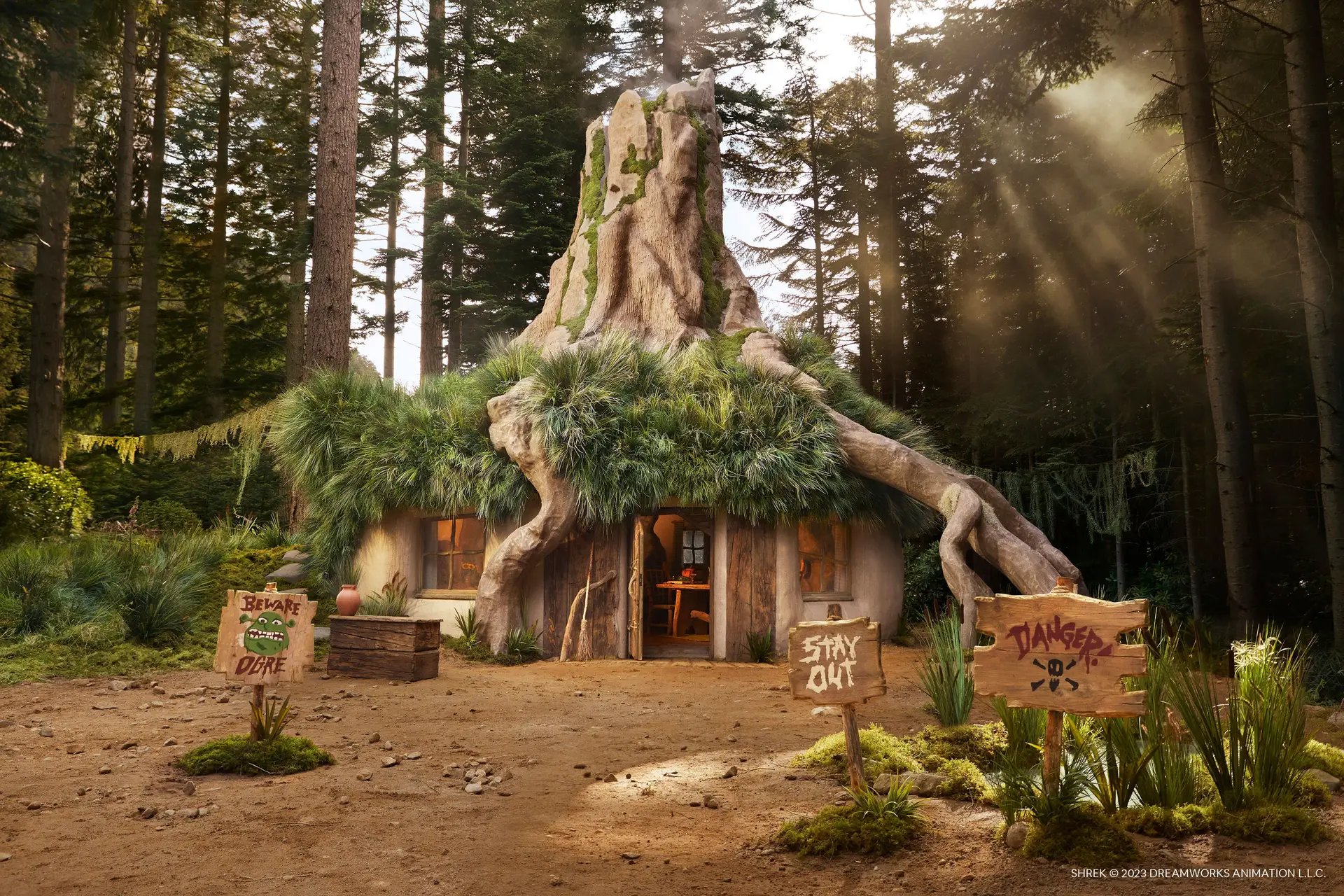 A Casa-Pântano do Shrek é real e está para arrendar no Airbnb