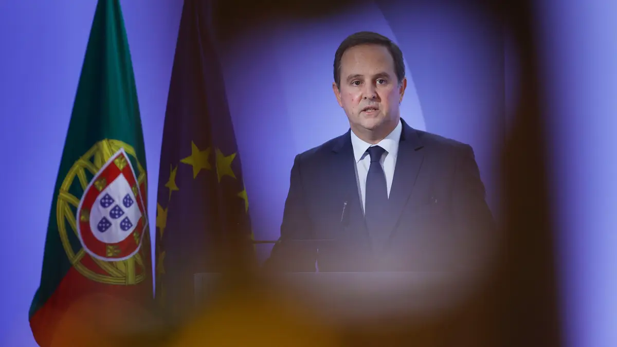 O ministro das Finanças, Fernando Medina