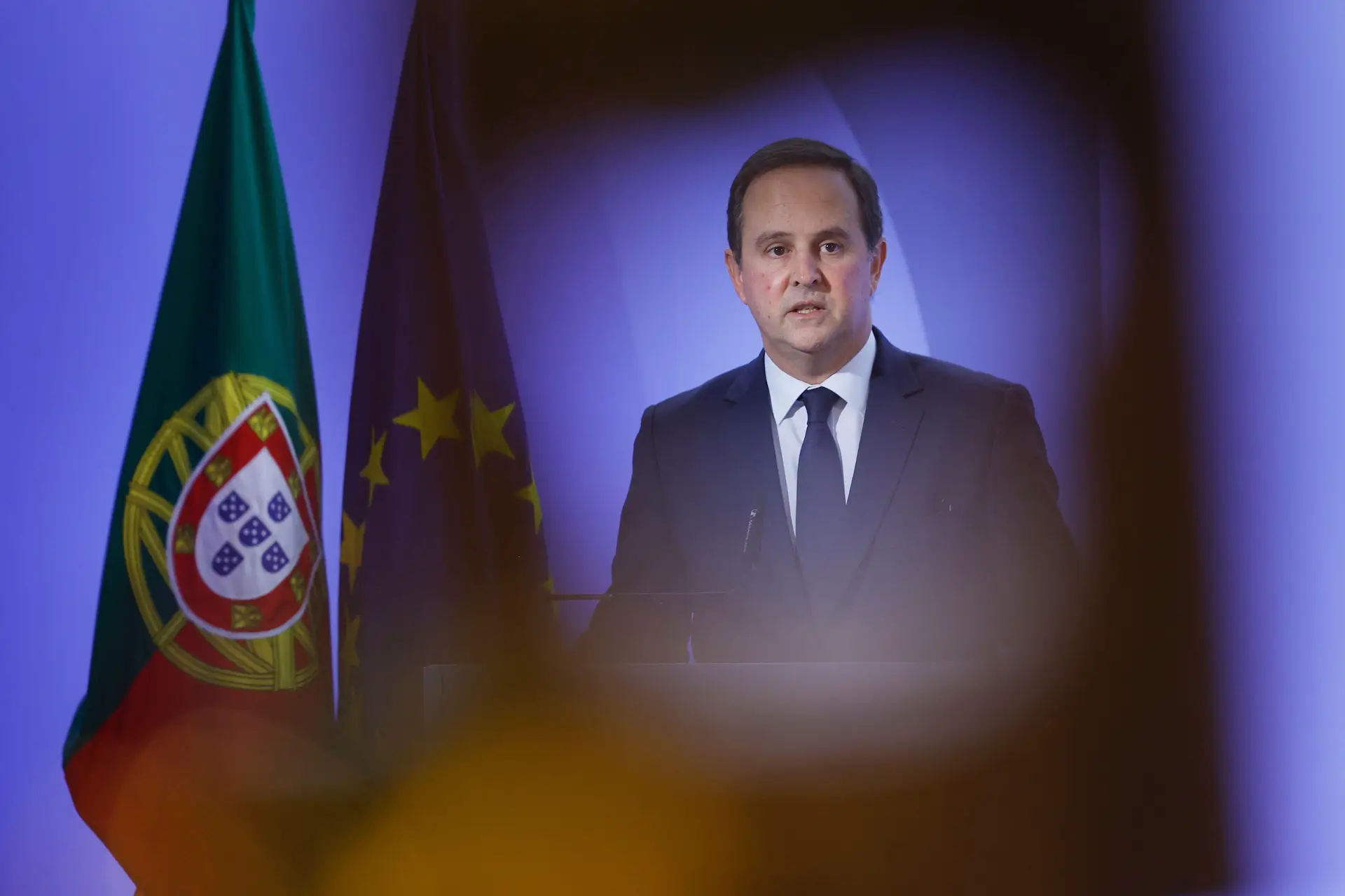 O ministro das Finanças, Fernando Medina