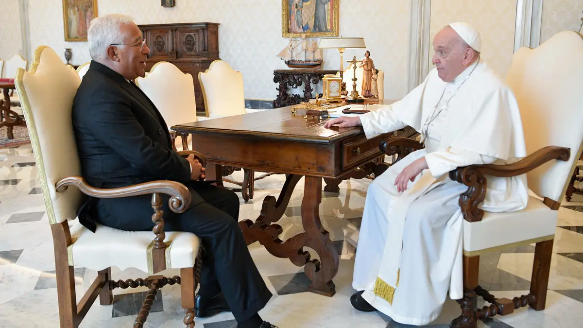 ncontro do Primeiro-ministro António Costa com o Papa Francisco, no Vaticano.