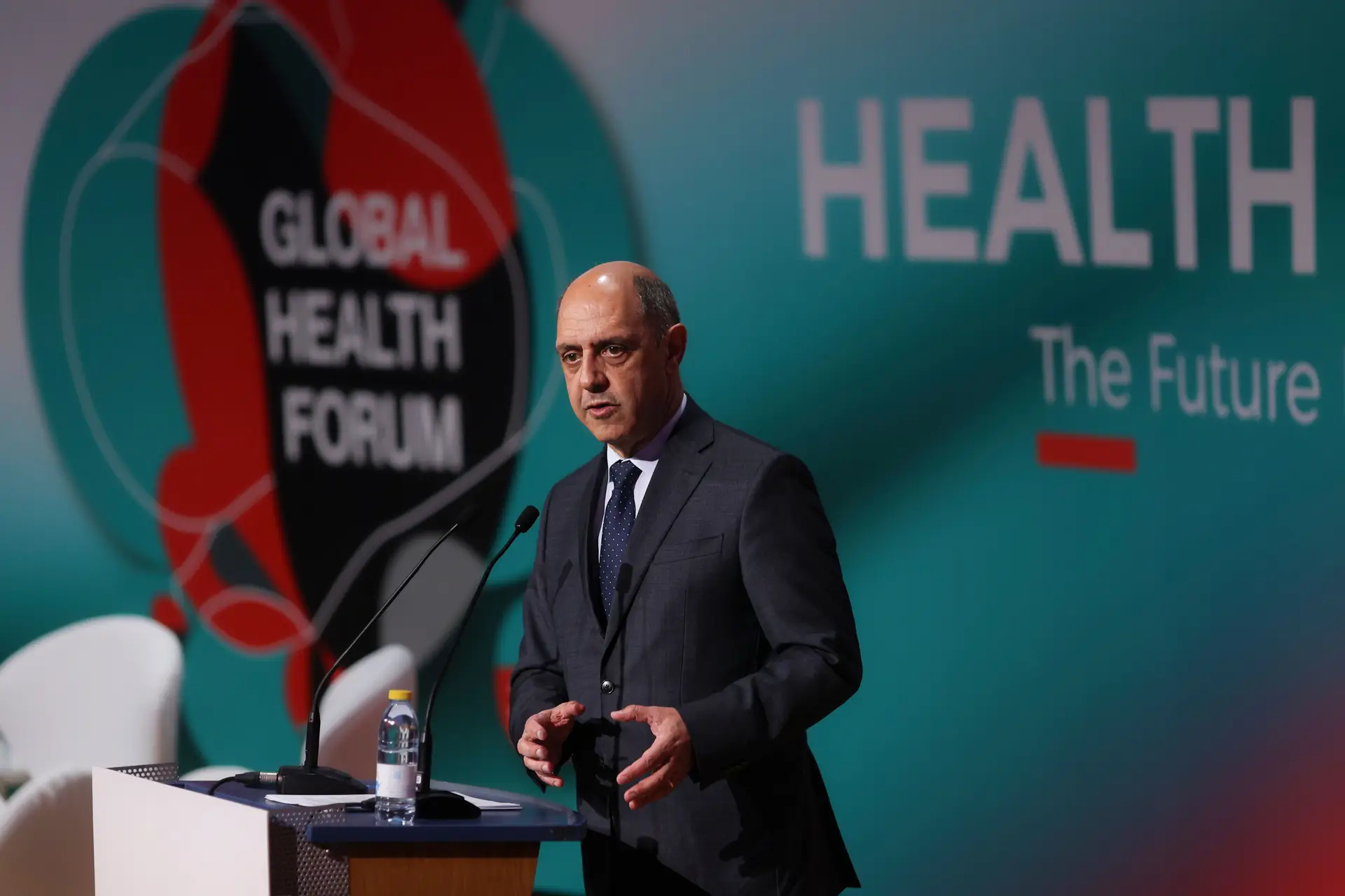 Ministro da Saúde, Manuel Pizarro, presente no Global Health Forum