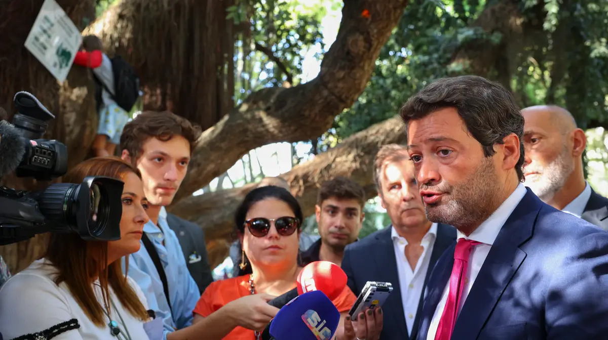 Líder nacional do Chega, André Ventura