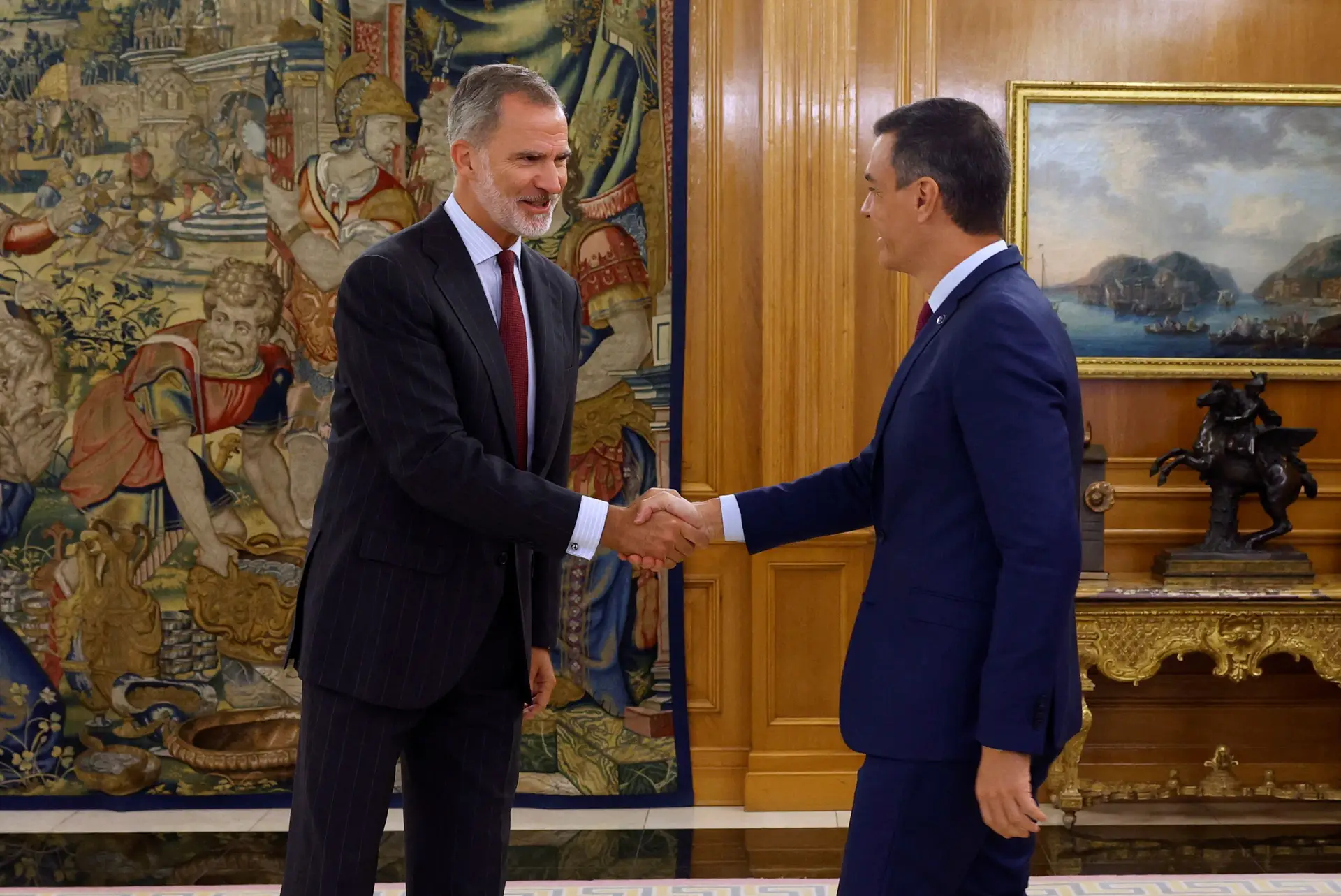 Rei De Espanha Indica Sánchez Como Novo Candidato A Primeiro-ministro ...